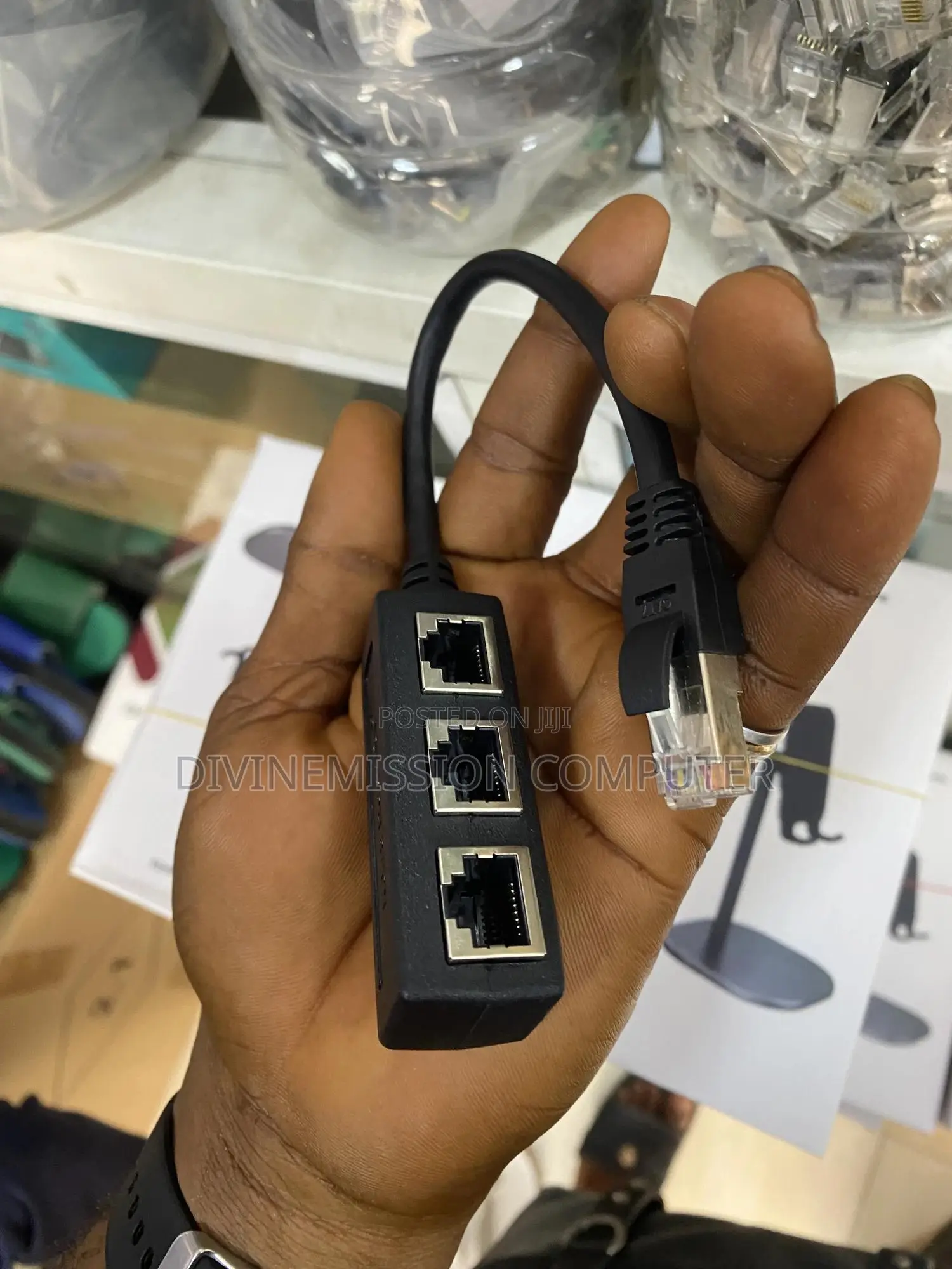 Rj47 Internet Splitter 3 Ports