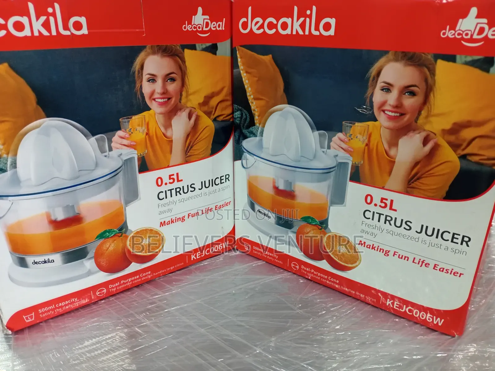 Durable Decakila 0.5l Juicer Decakila Juicer