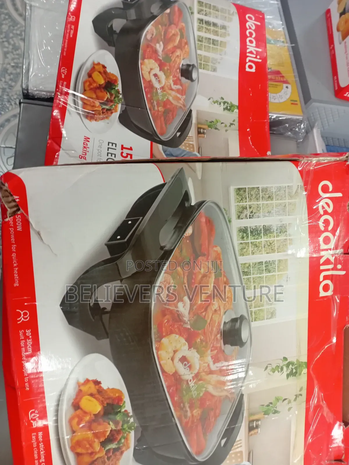 Suitable Cooking Electric Skillet Decakila 1500w Skillet