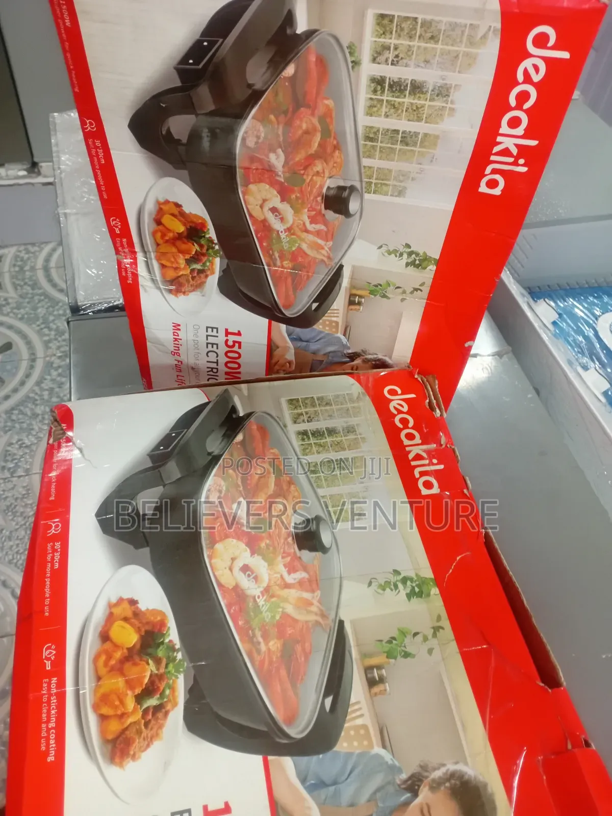 Deca Revolutionary Electric Skillet 1500w Electric Skillet
