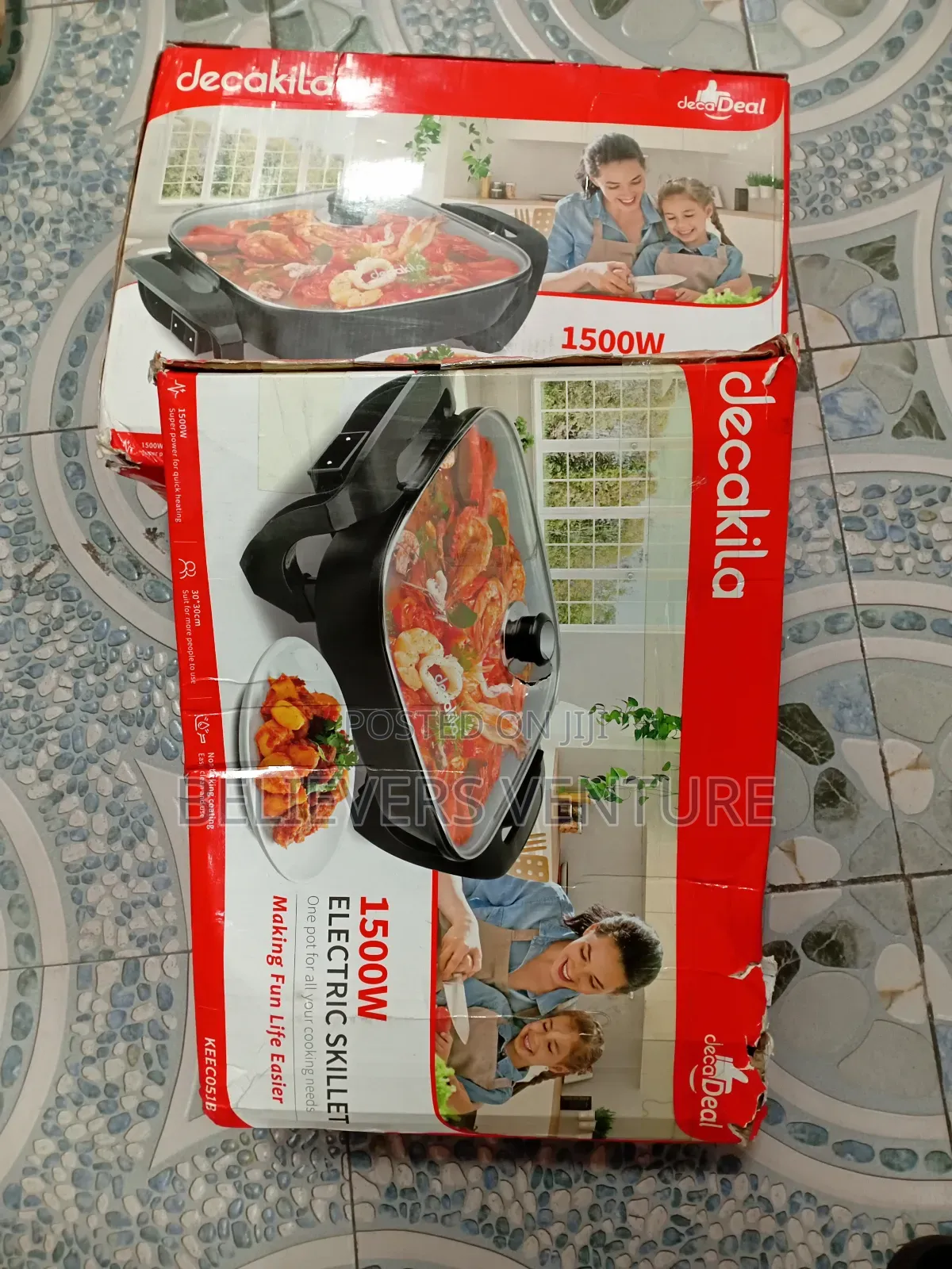 Easier Life Food Cooker Skillet Decakila Electric Skillet