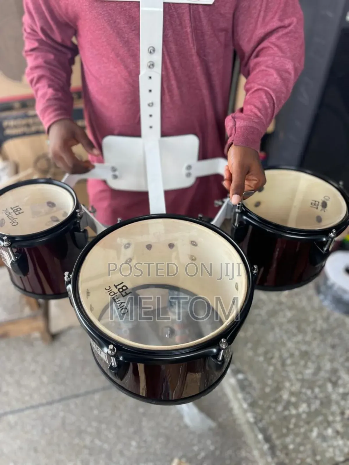 Olympic 3-Piece Carrier Marching Drumset