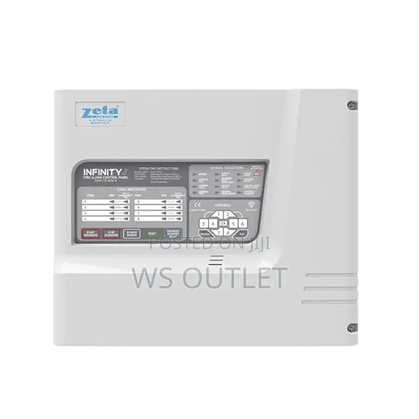 Zeta 8 Zone Conventional Fire Alarm Panel