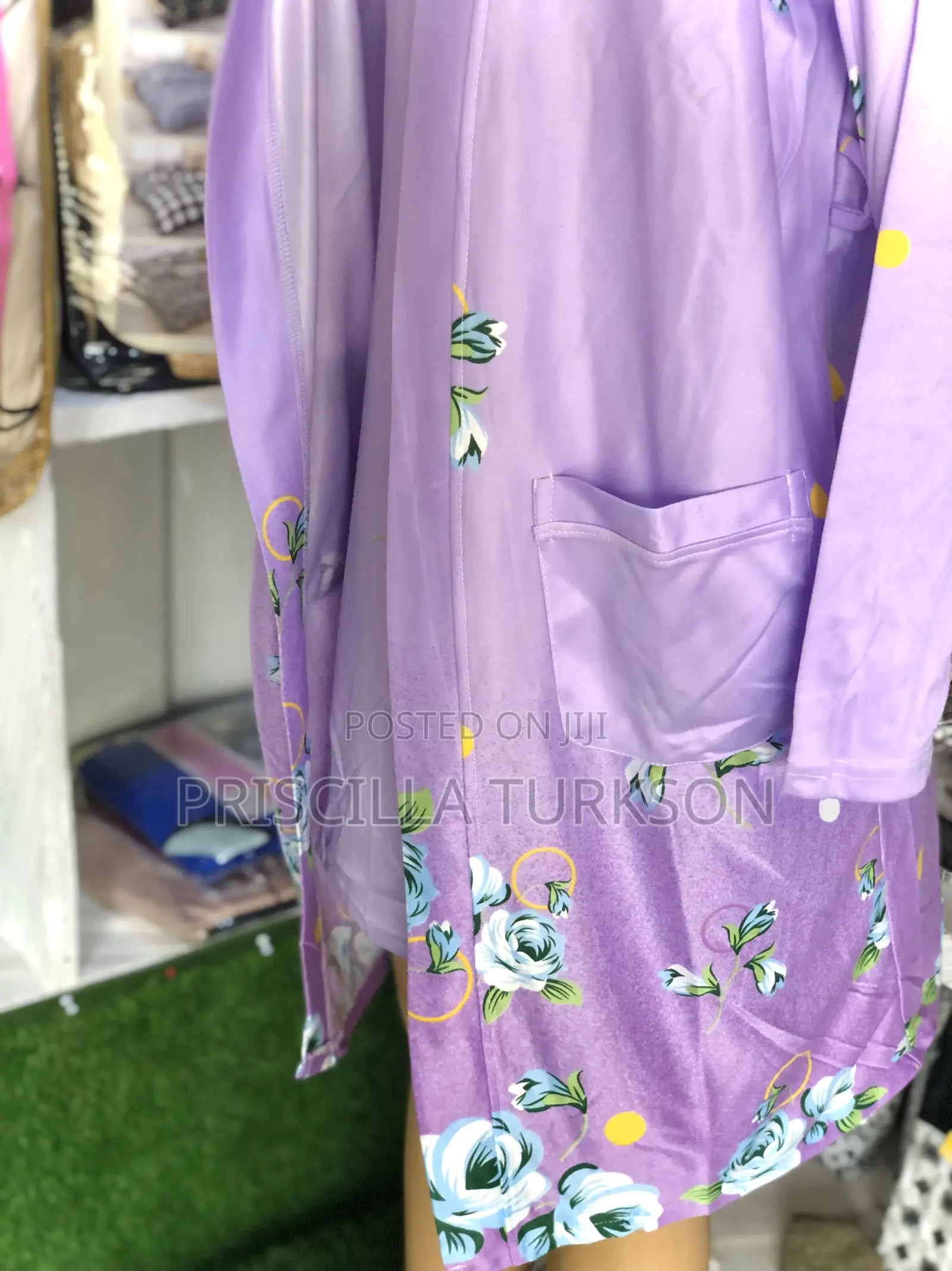 Purple Colored Night Wear