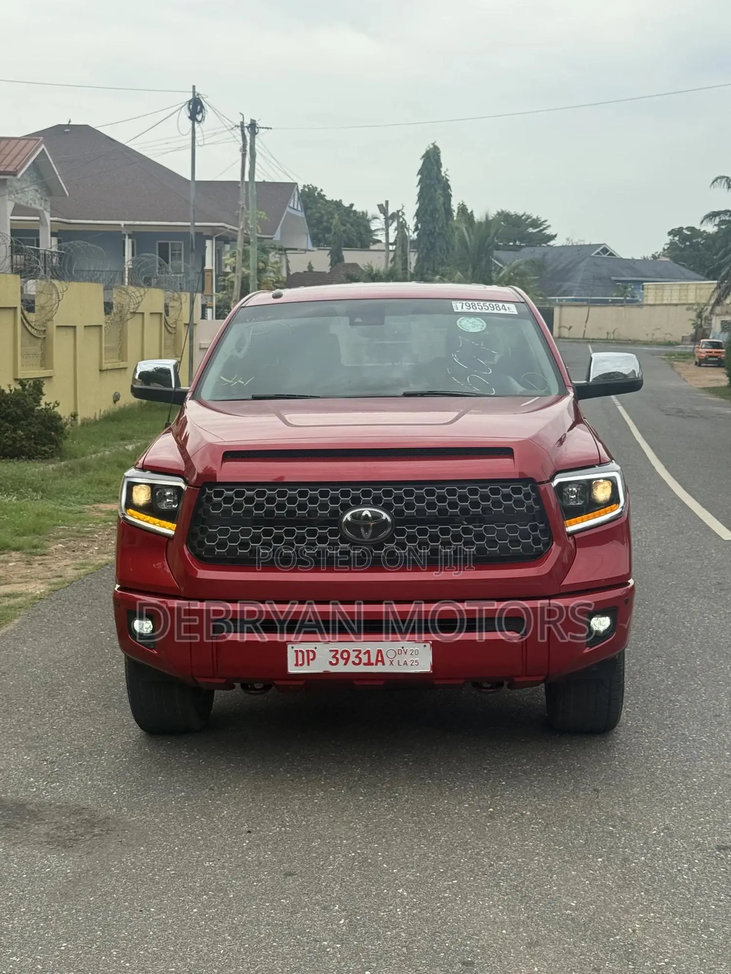Toyota Tundra 2018 Red