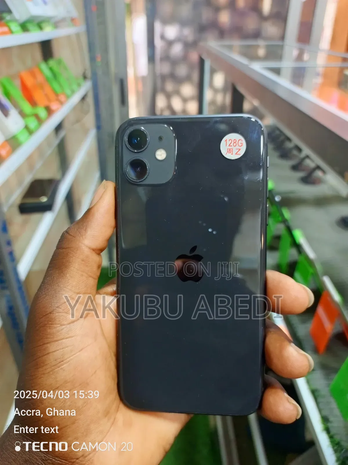 Apple iPhone 11 128 GB Black