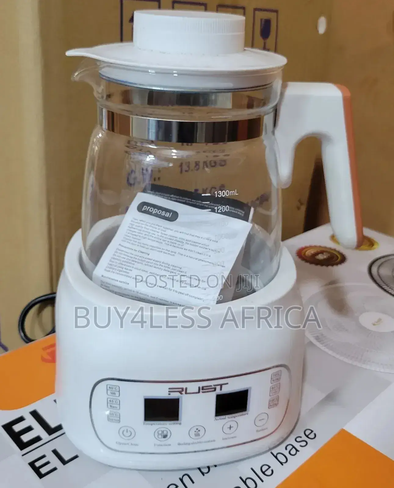 1.3 Litres Infant Food And Milk Regulator Kettle