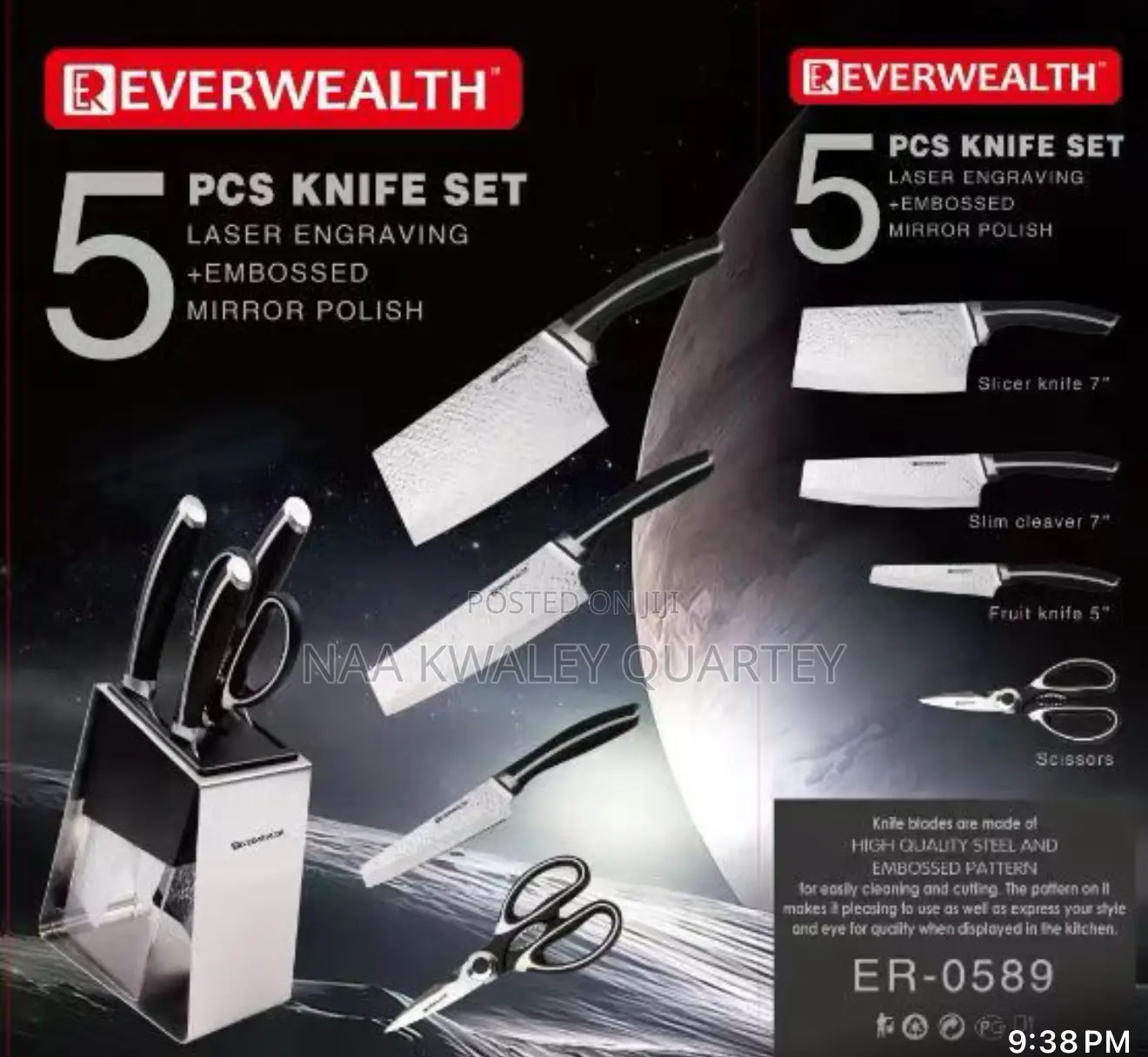 Kitchen Knives Set