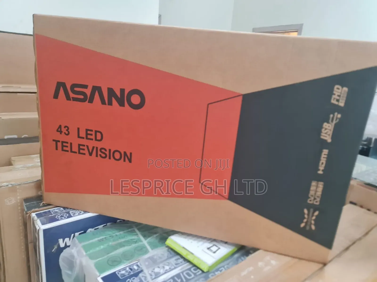 Crystal Clear Asano 43" FHD Satellite Tv
