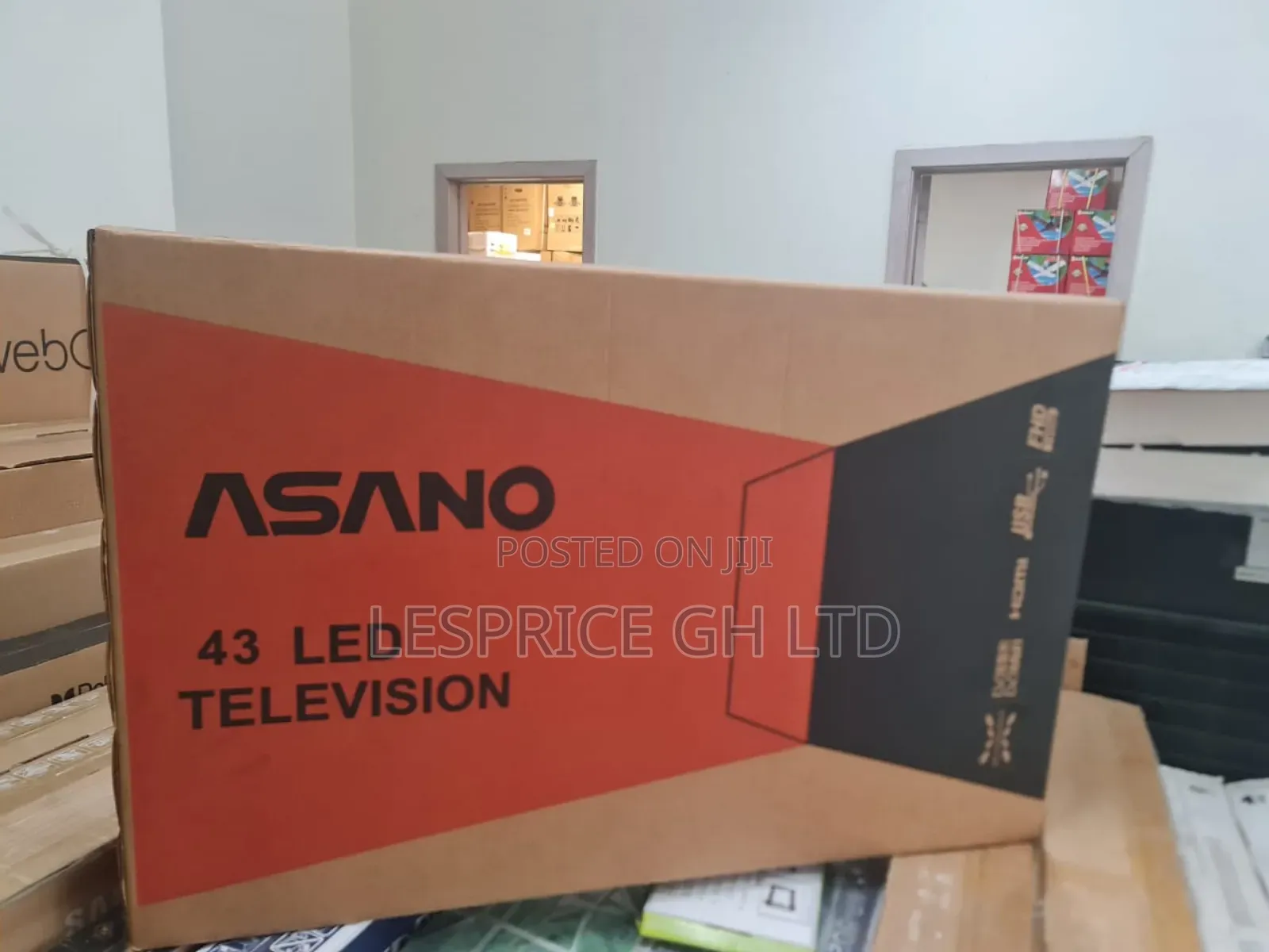 Asano 43" Tv - Big Screen, Slim Design