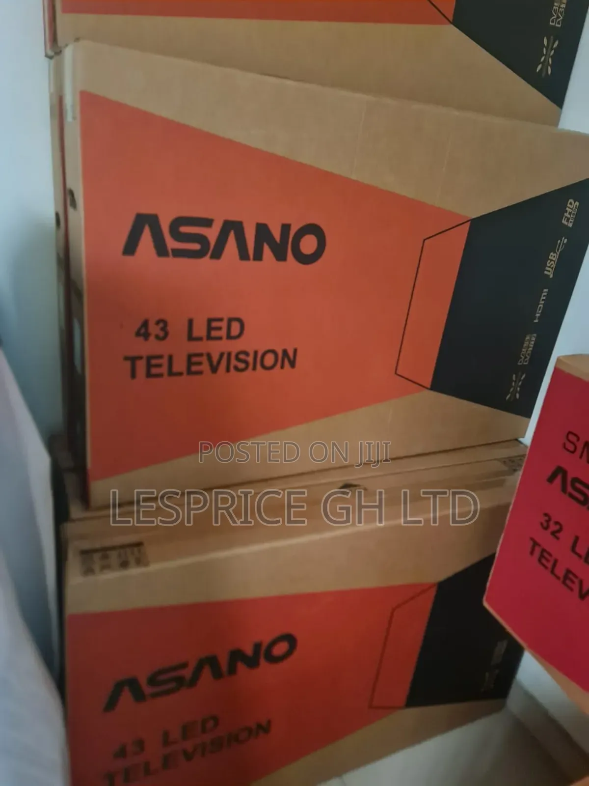 Modern Asano 43" - Digital Frameless Satellite Tv