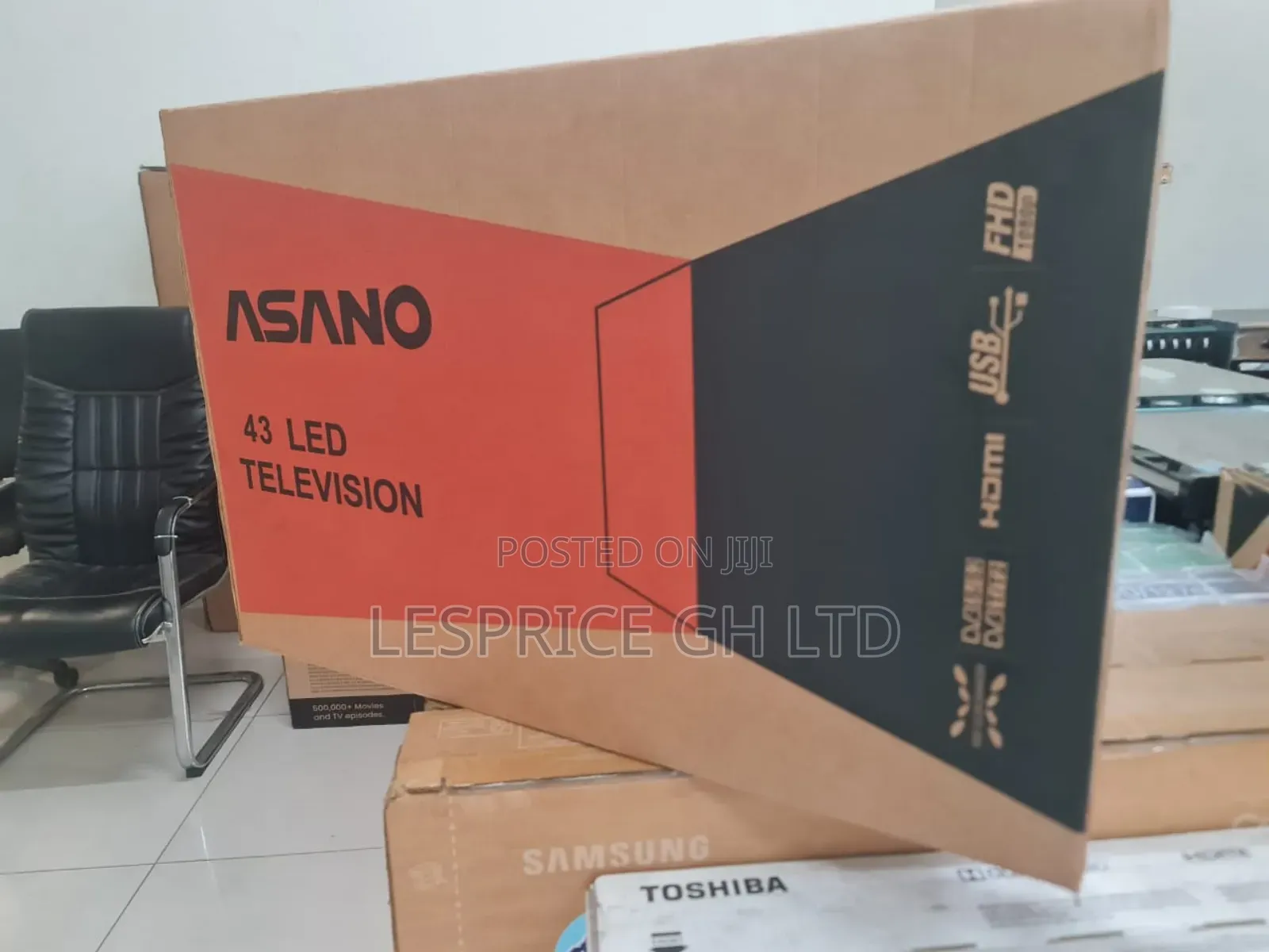 43" Digital Asano Satellite Tv: Suitable for Gaming