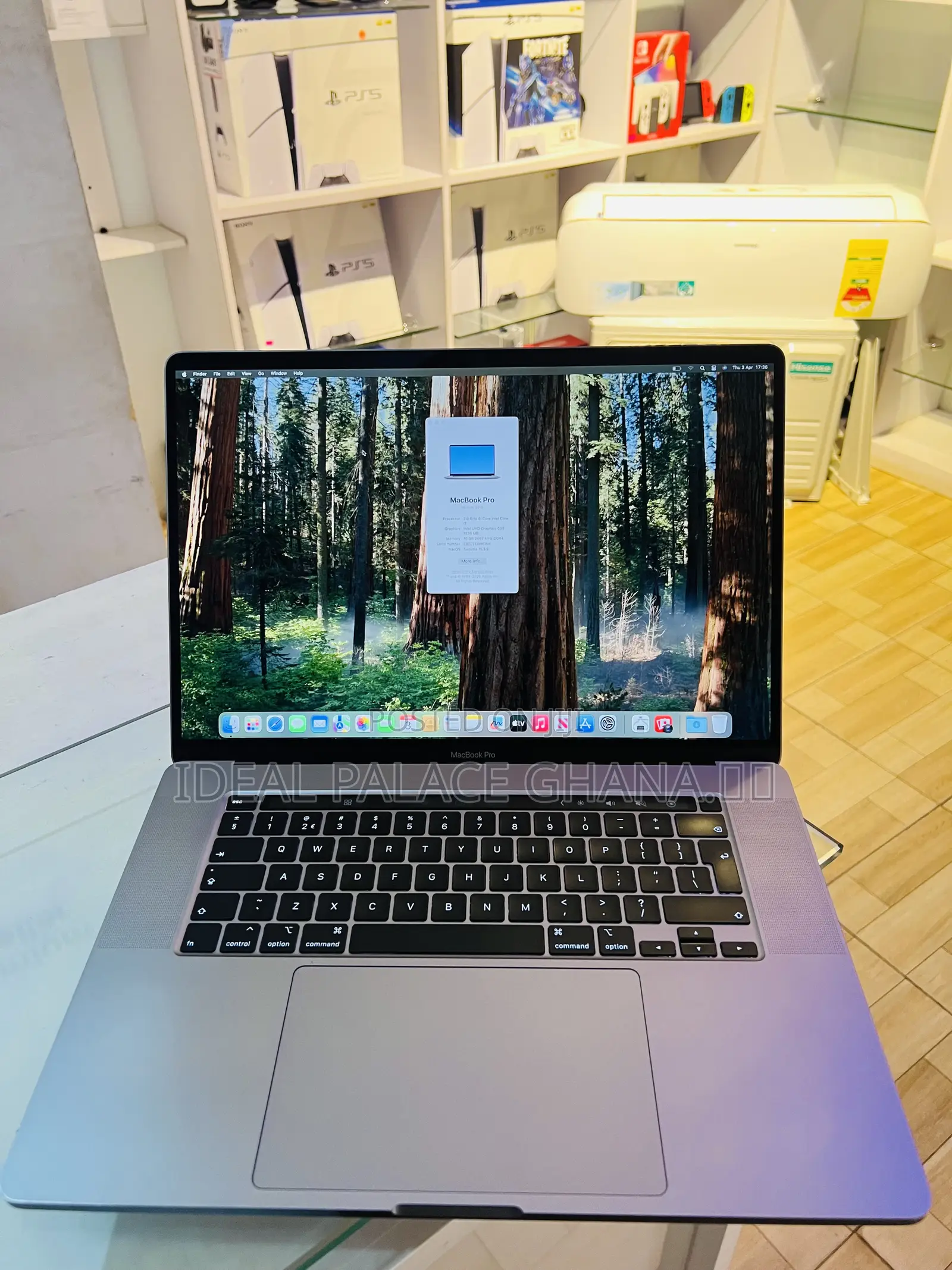 Laptop Apple MacBook Pro 2019 16GB Intel Core I7 SSD 512GB