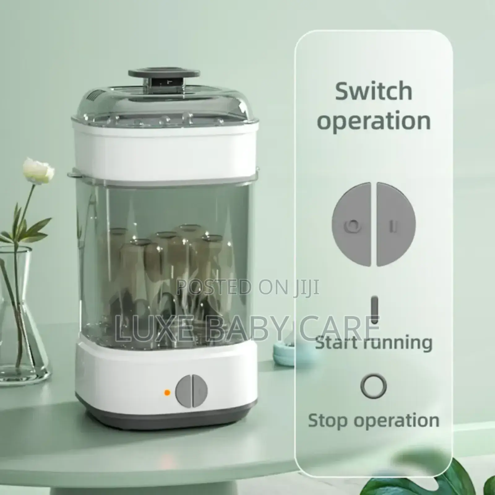 Baby Bottle Steriliser, Bottles Steam Steriliser for Baby