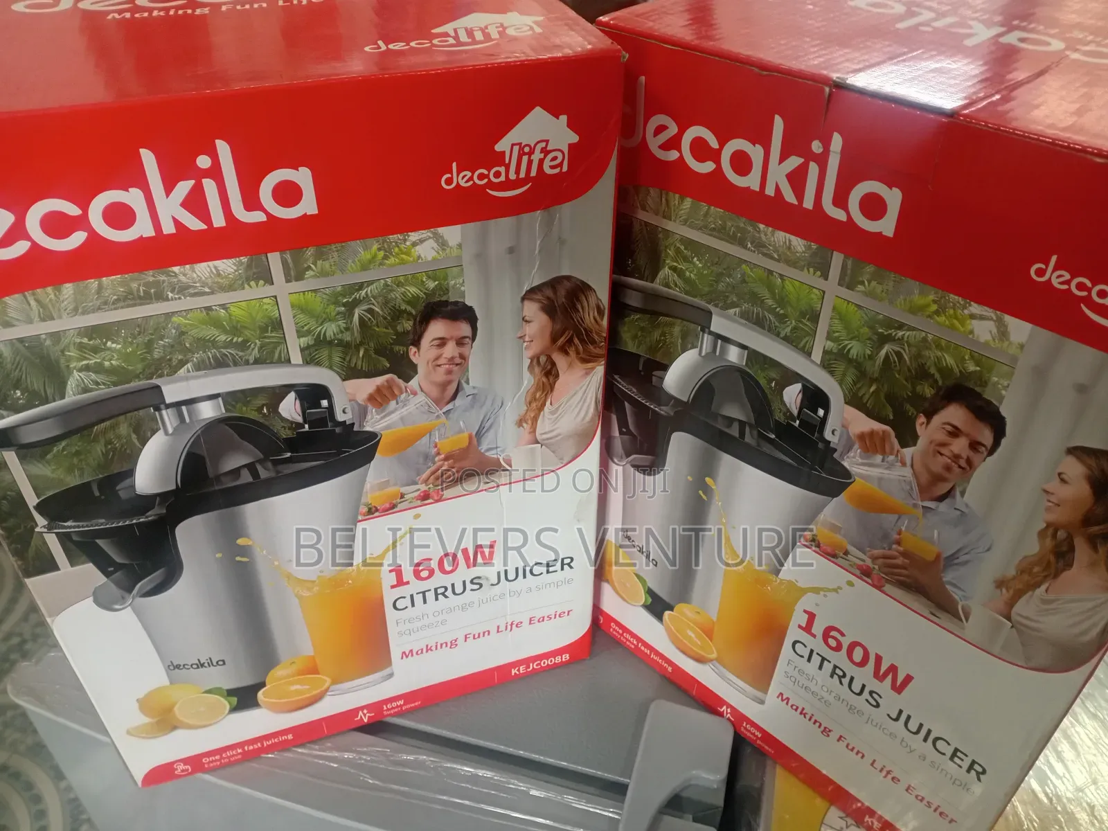 Decakila Secure 160w Citrus Fruit Juicer Citrus Juicer