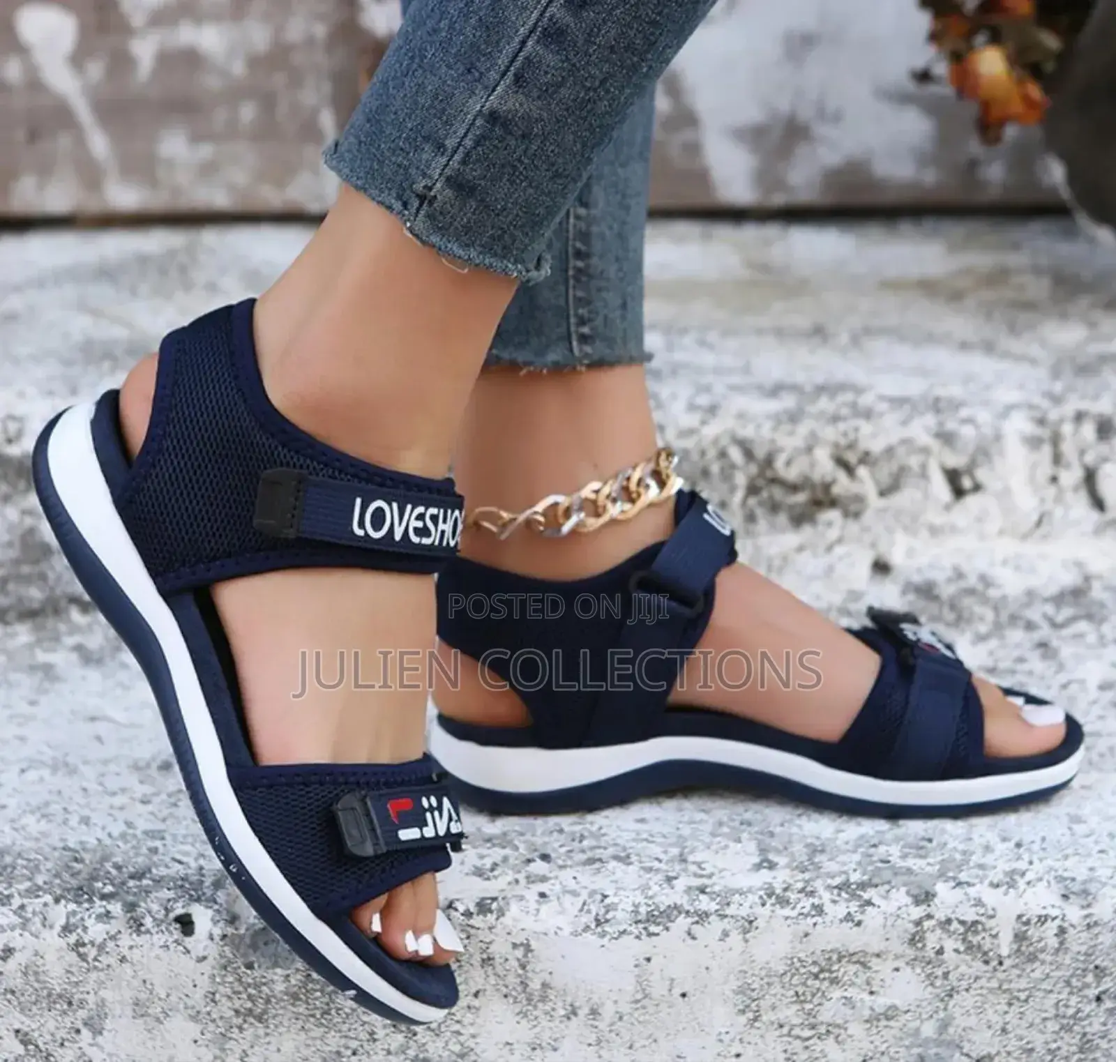 Fila Sandals Black and Ash