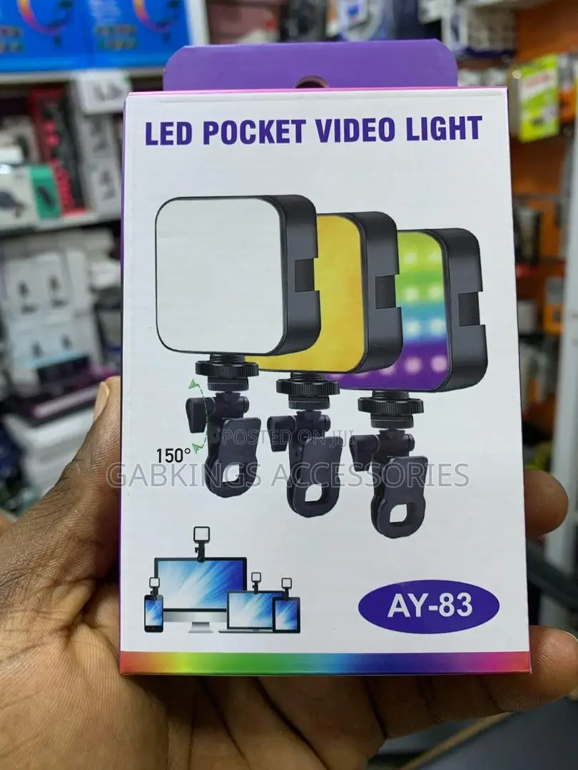 Ay-49d Led Video Light-Rechargeable