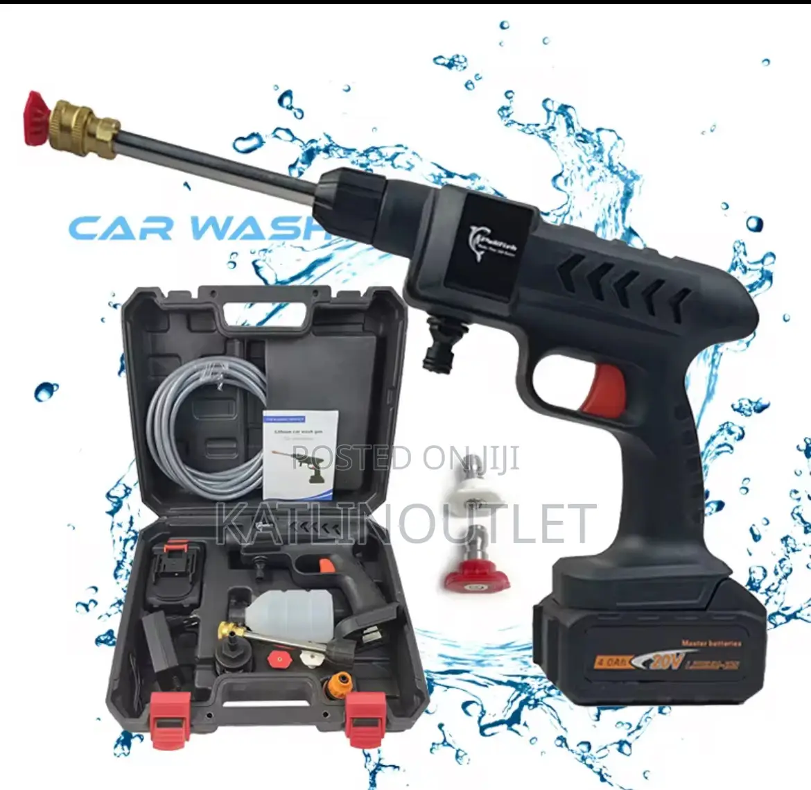 Cordless Portable Car Pressure Gun