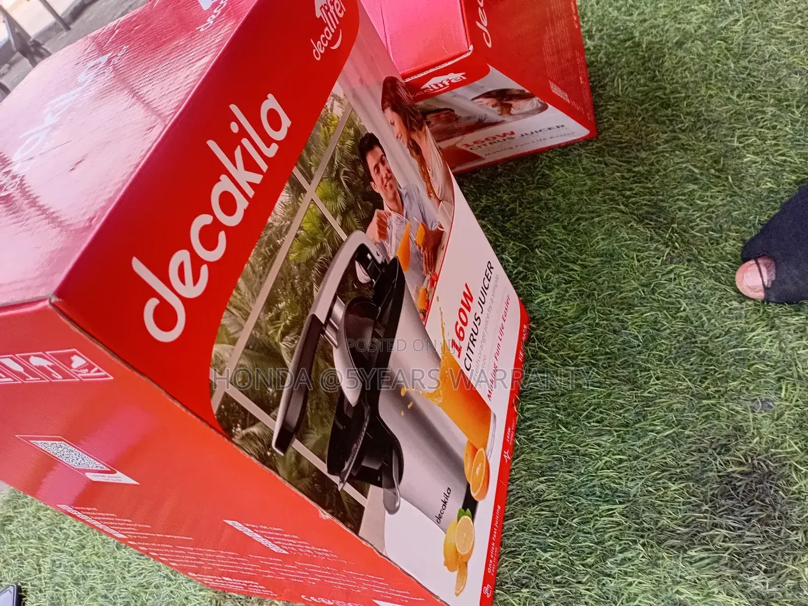 Ultimate Decakila 160w Decakila Juicer Citrus System Energy