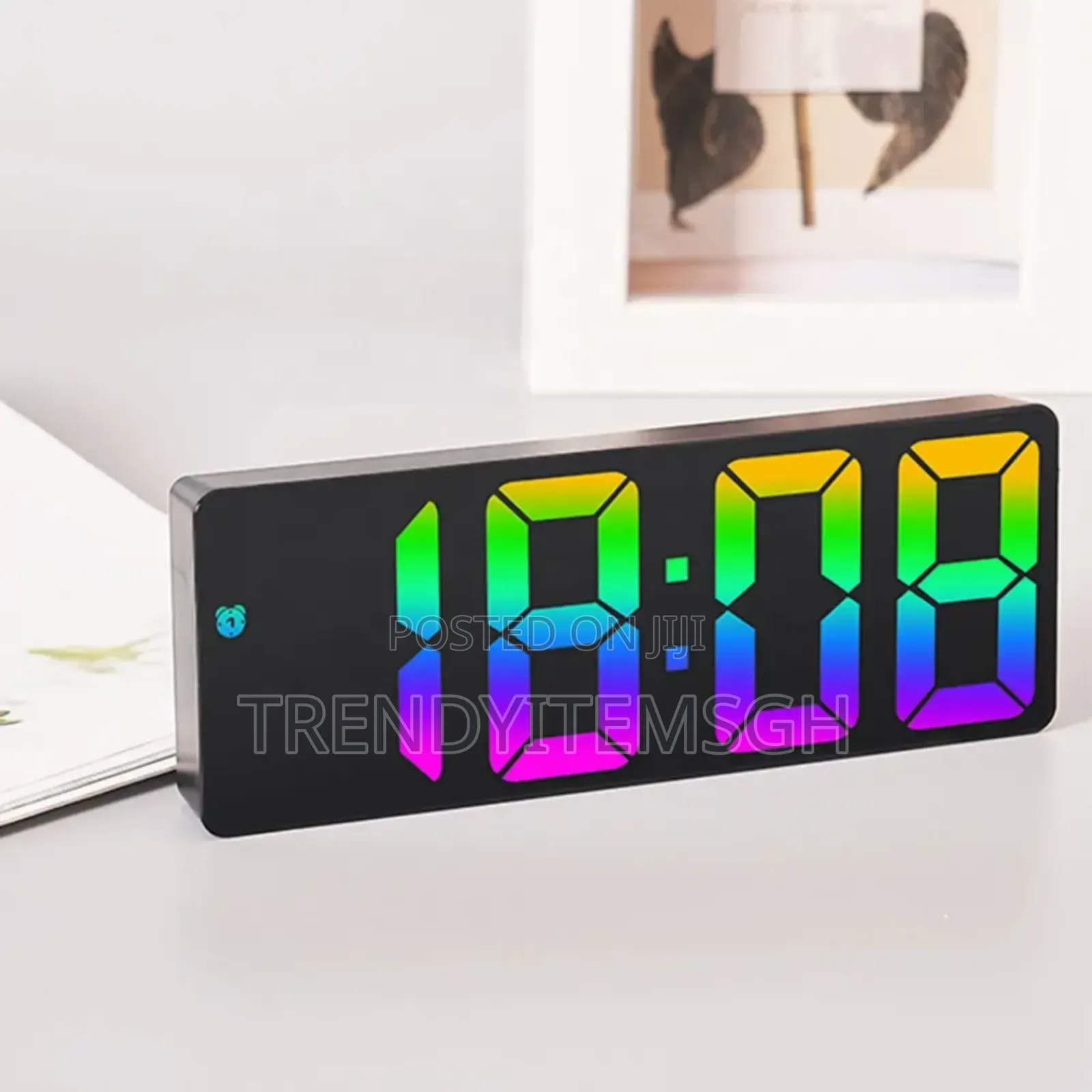 Mirror Led Alarm Clock