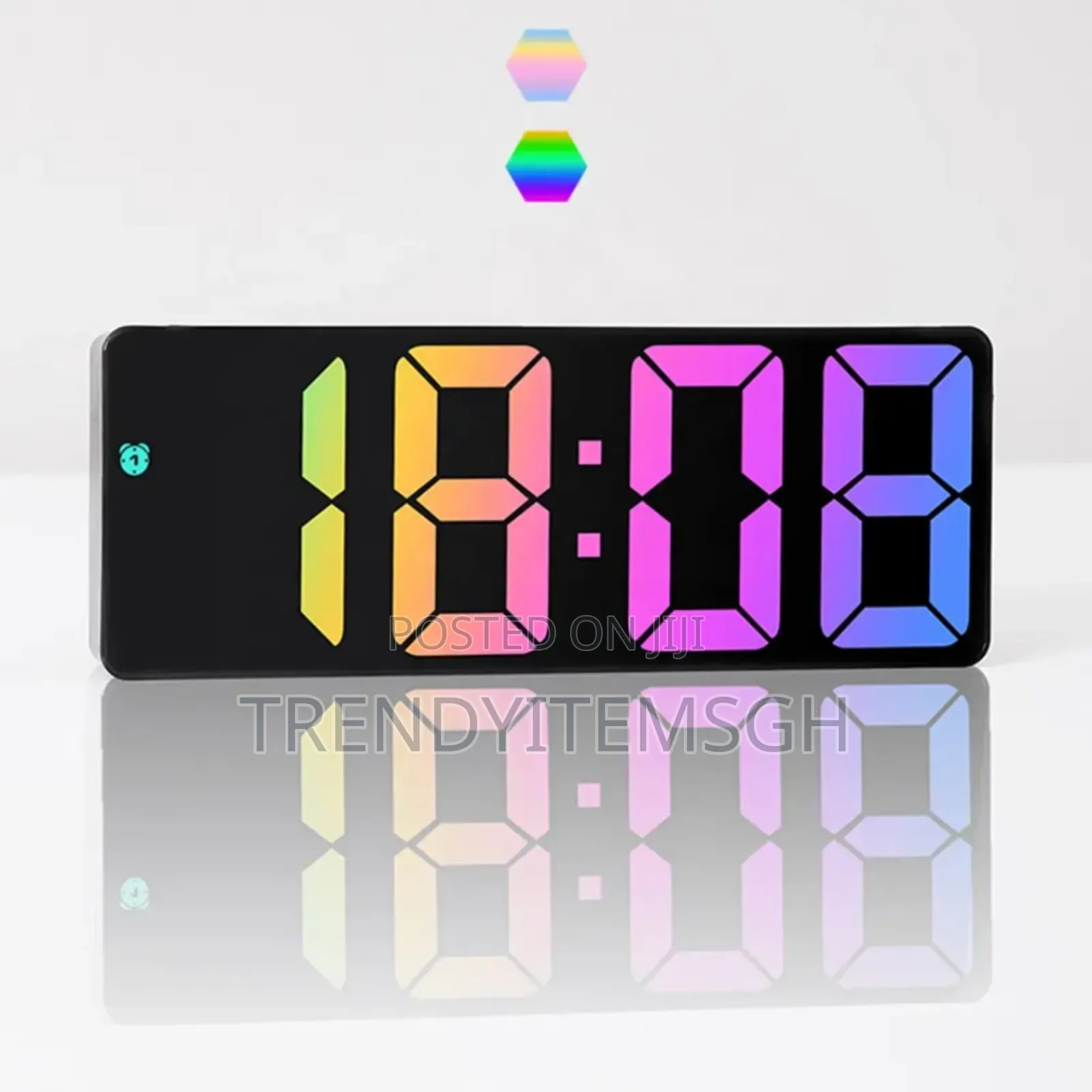 Mirror Led Alarm Clock