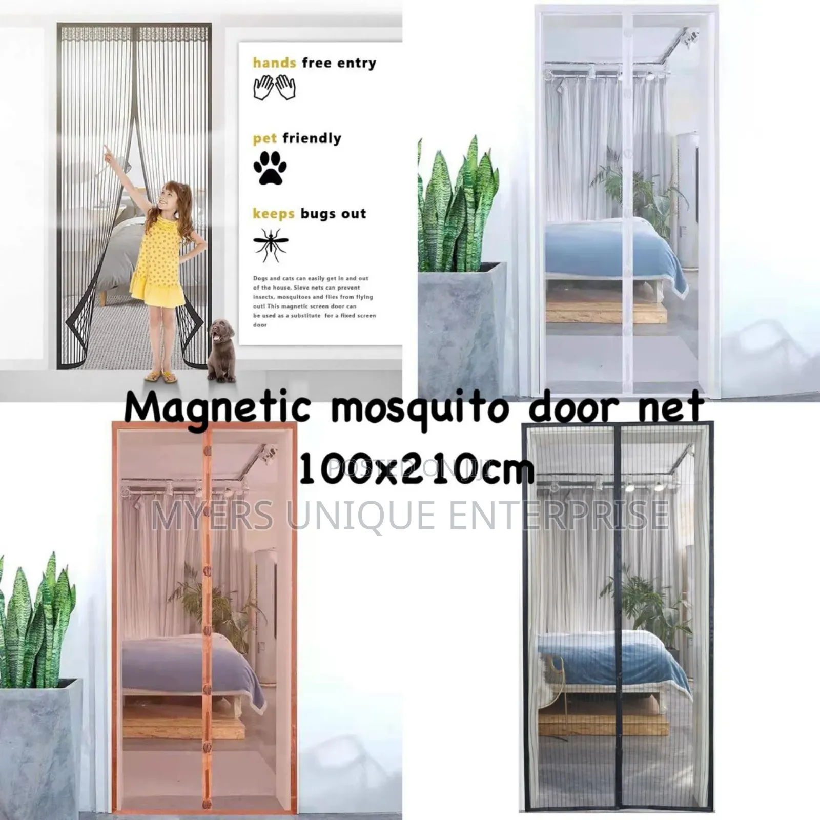 Magnetic Mosquito Door Net(Thicker Version)