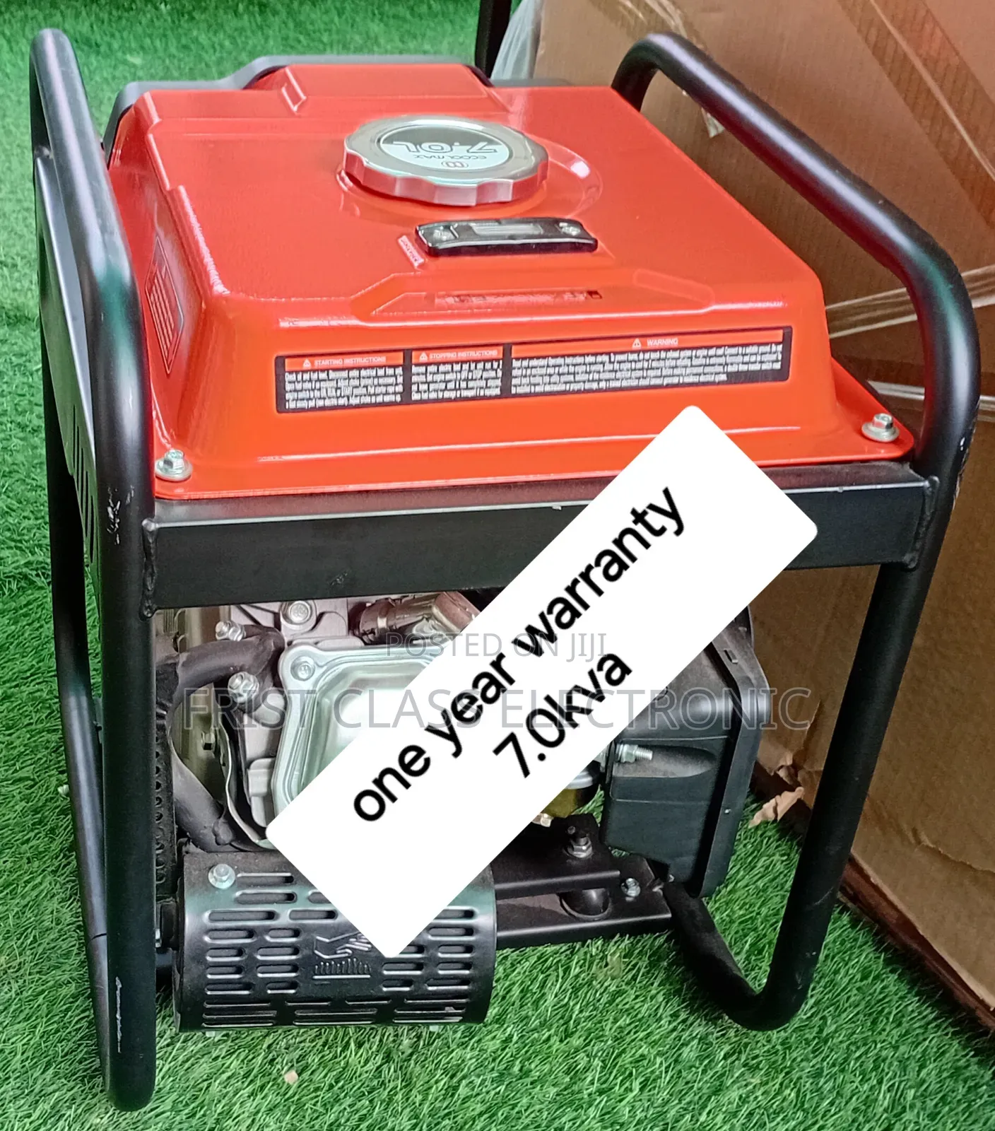 Advanced 7.0kva Ecoolmax Petrol Generator
