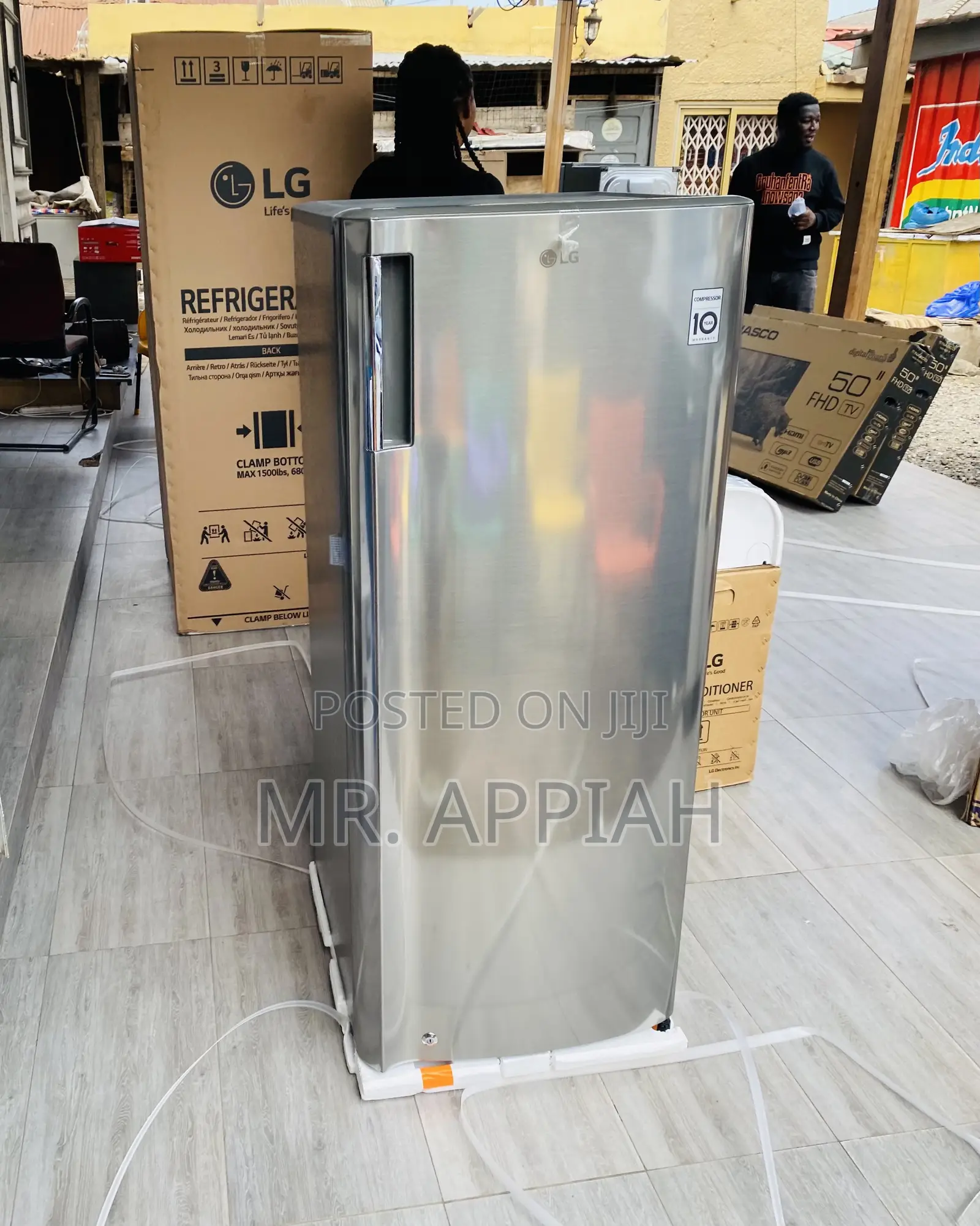 Elegant Lg F2t2tymis Upright Electric Freezer(Gray) 