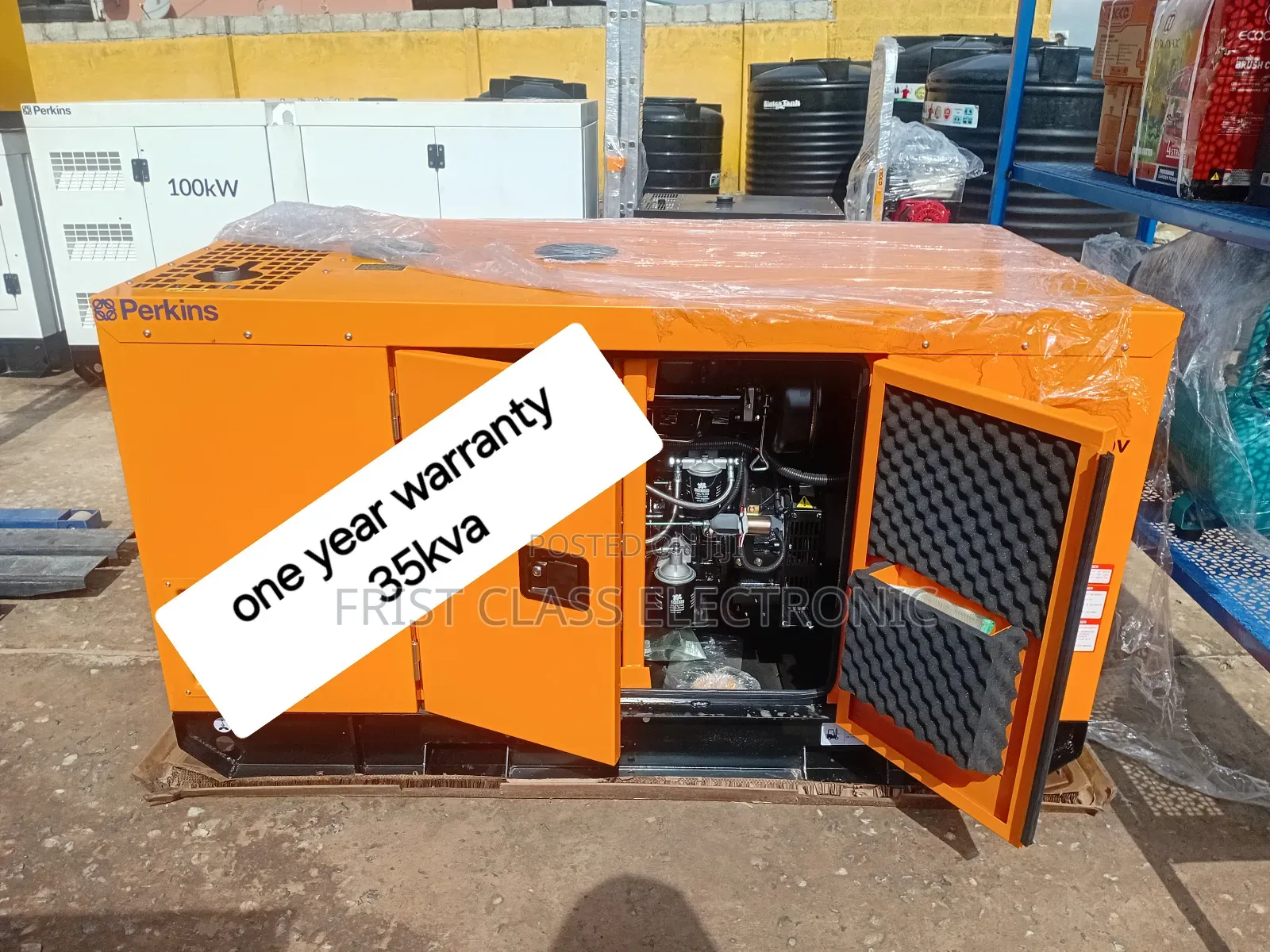 Highly Rated 35kva Silent Diesel Generator