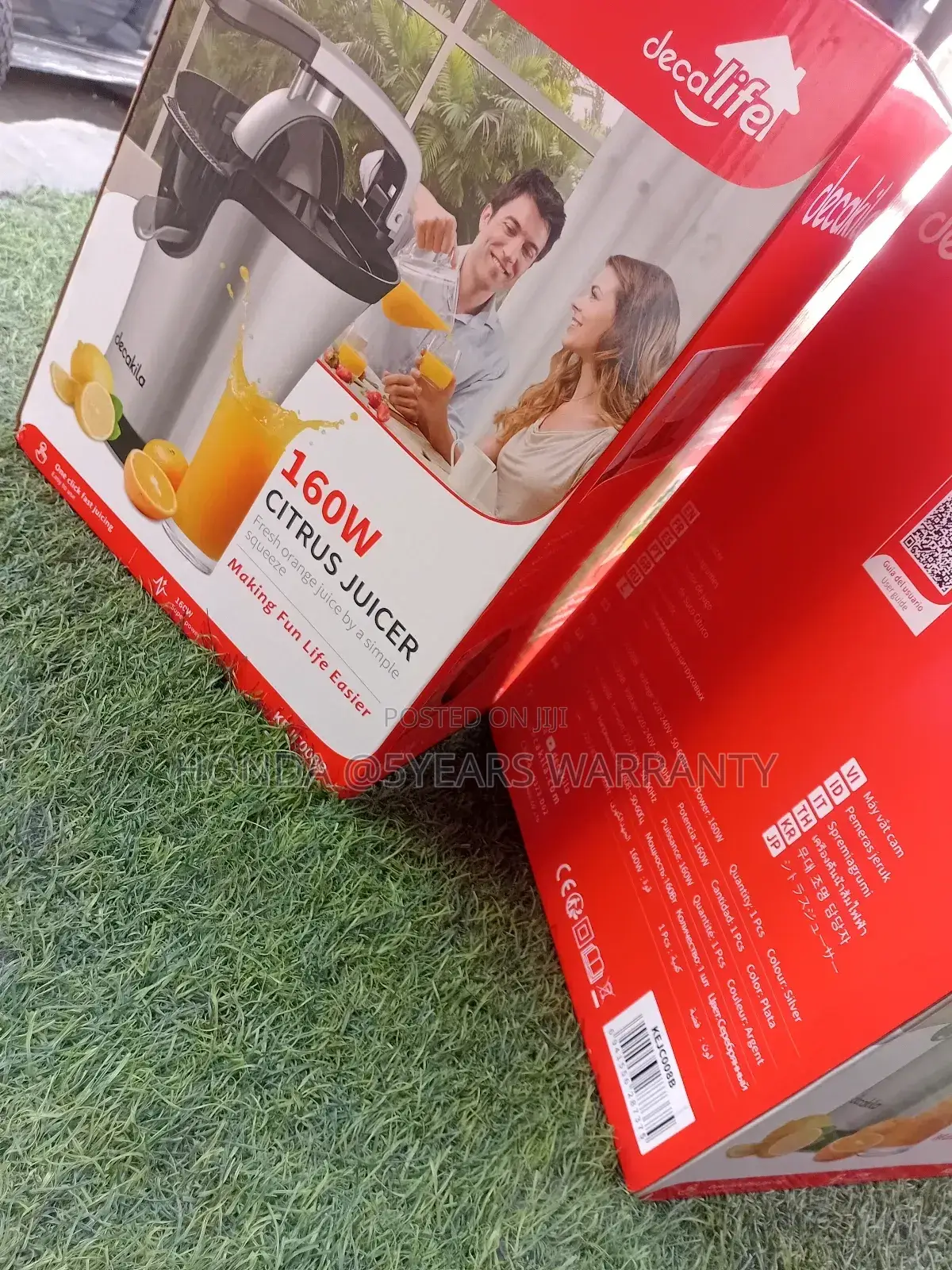 Experience Decalife Juicer Decakila 160w Energy Decakila