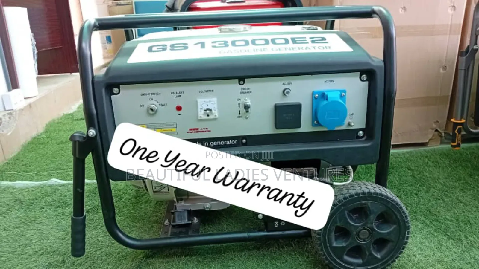 Uk New Model Industrial 10kva Gasoline Genset