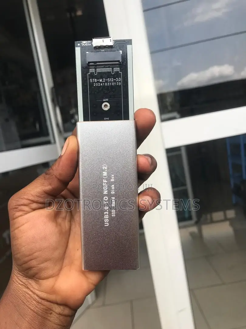 Nmve M.2 SSD Enclosure for One Cut SSD