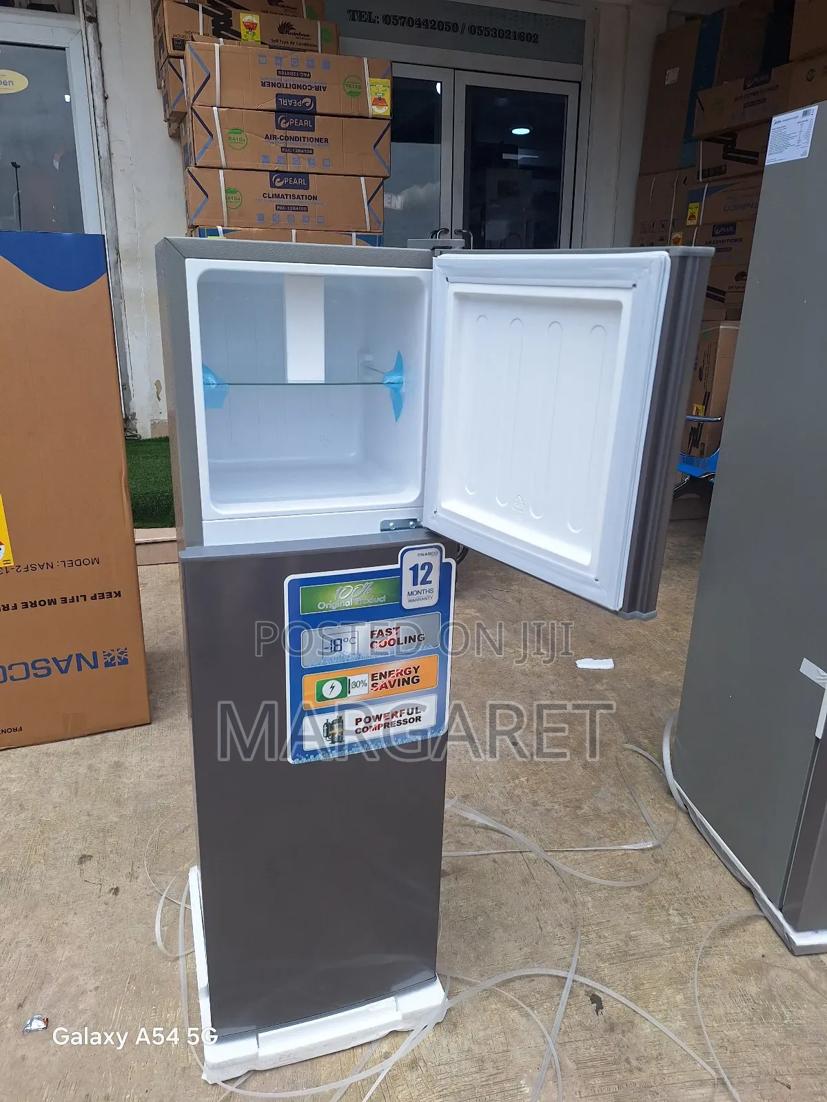 Slim Double Door Fridge Nasco