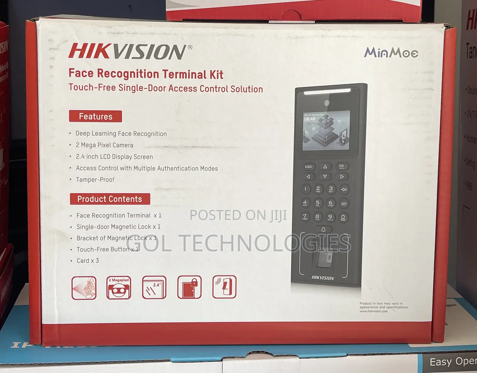 Hikvision Face Recognition Terminal Kit Access Control