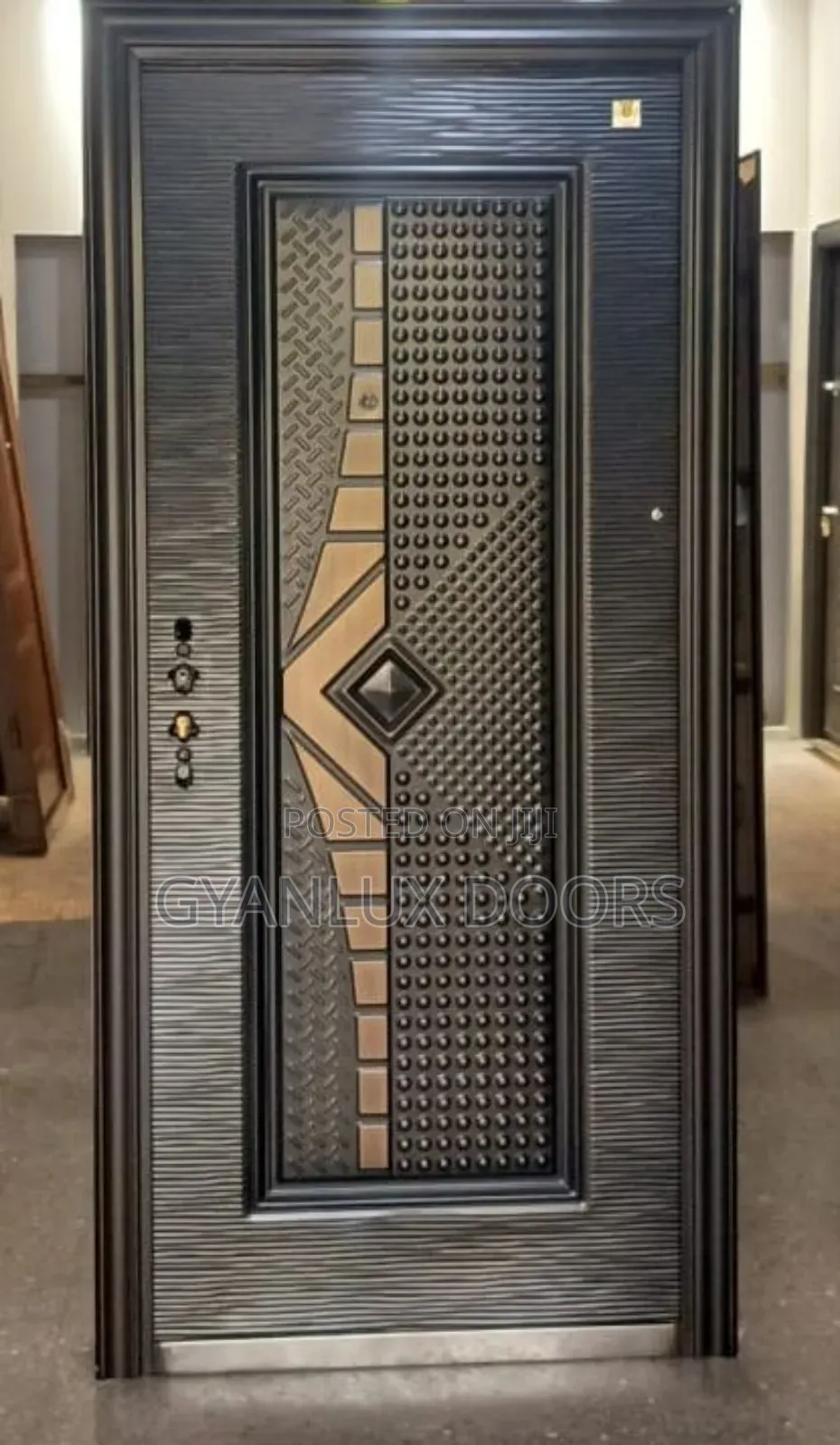 Golden Color Security Doors