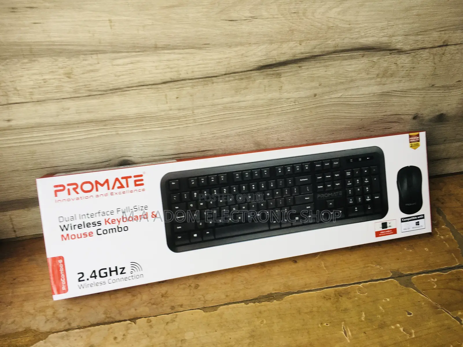 Wireless Keyboard Mouse 2.4hz Wireless Connection