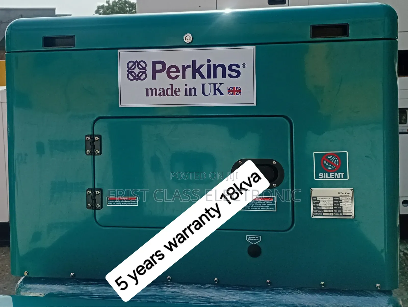 18kva Silent Diesel Generator With Wheels for Easy Transport