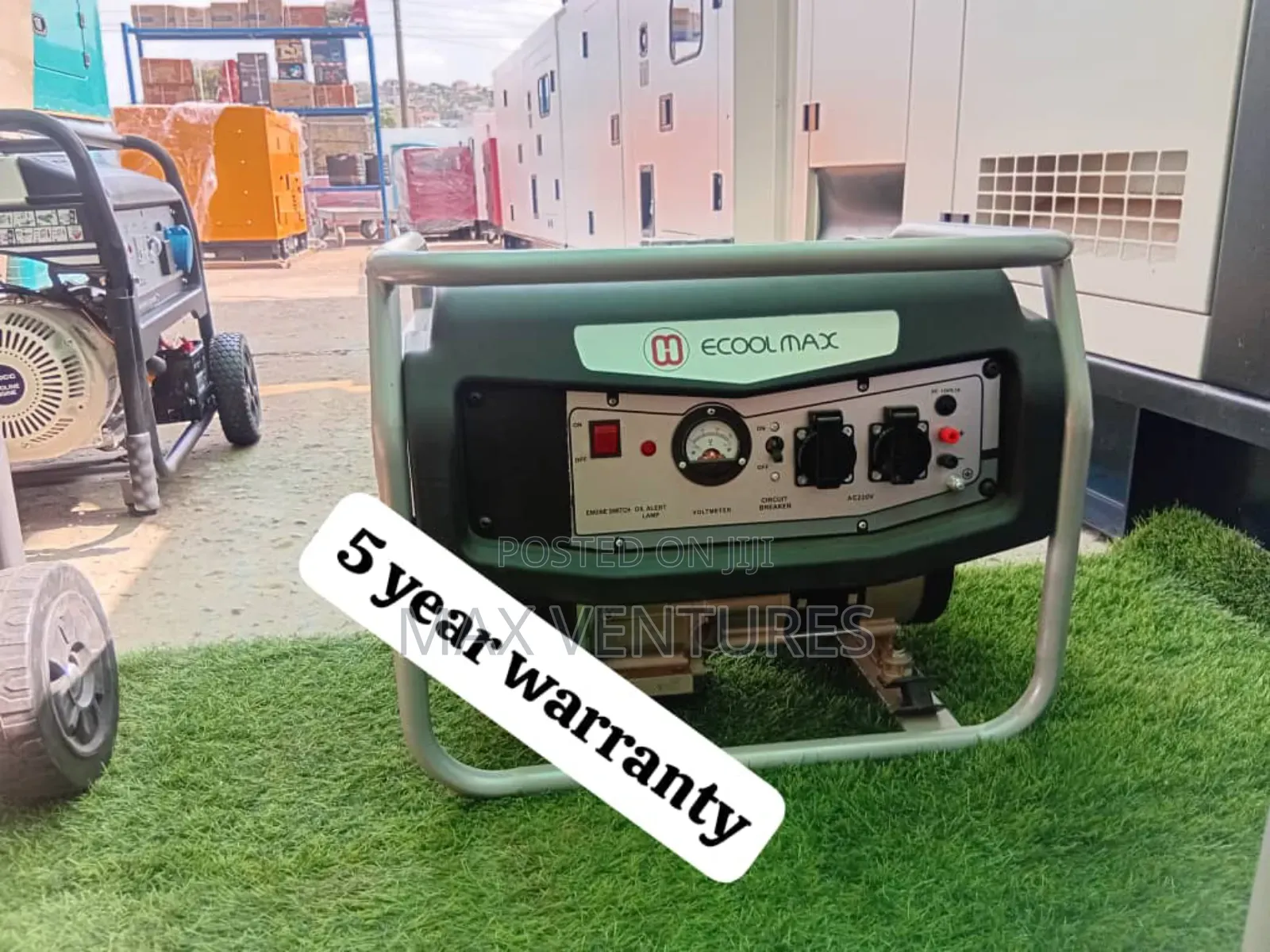 Prime 7kva Ecoolmax Petrol Generator Easy Start 7kva 8000w