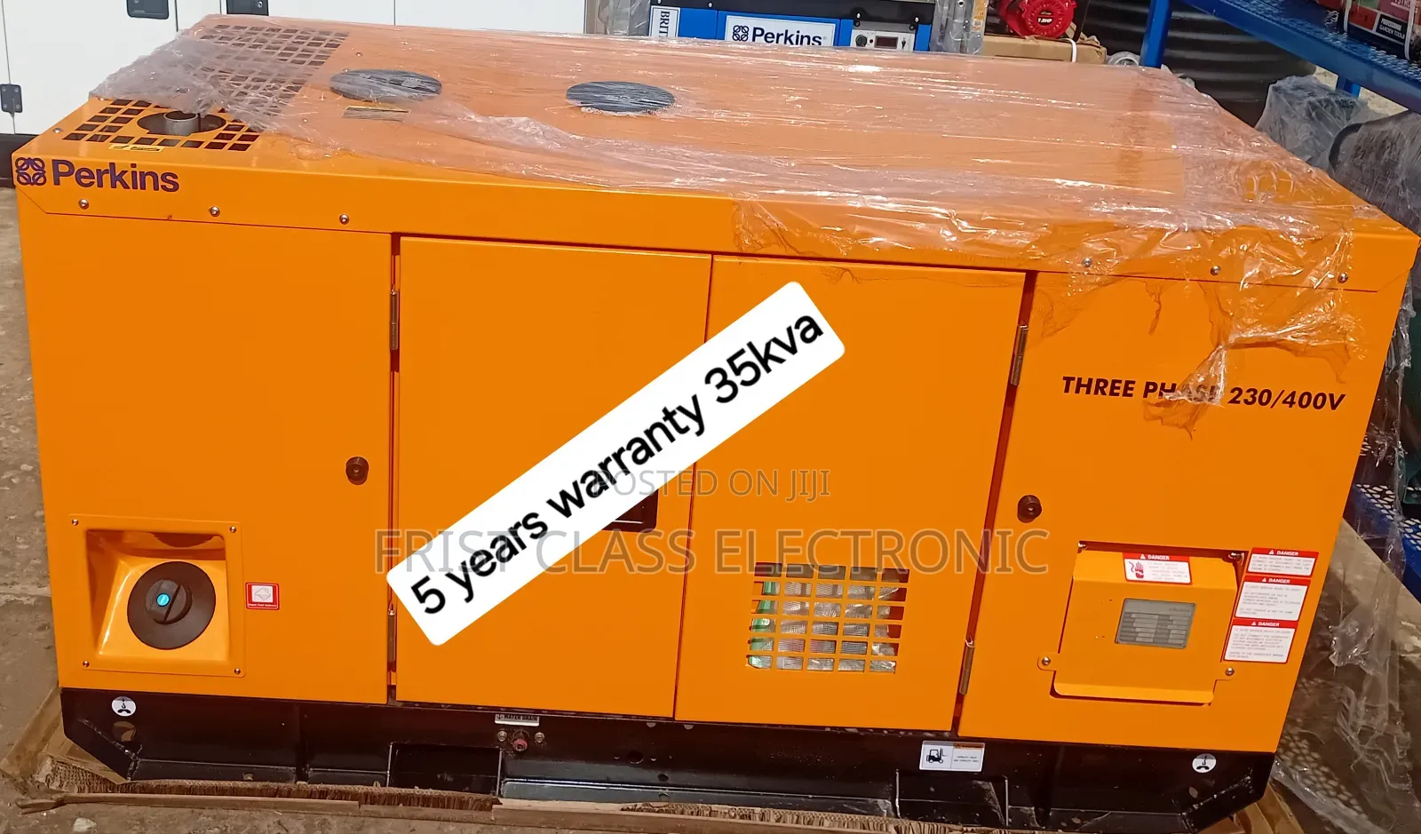 Auto Control Key Start 35kva Silent Diesel Generator