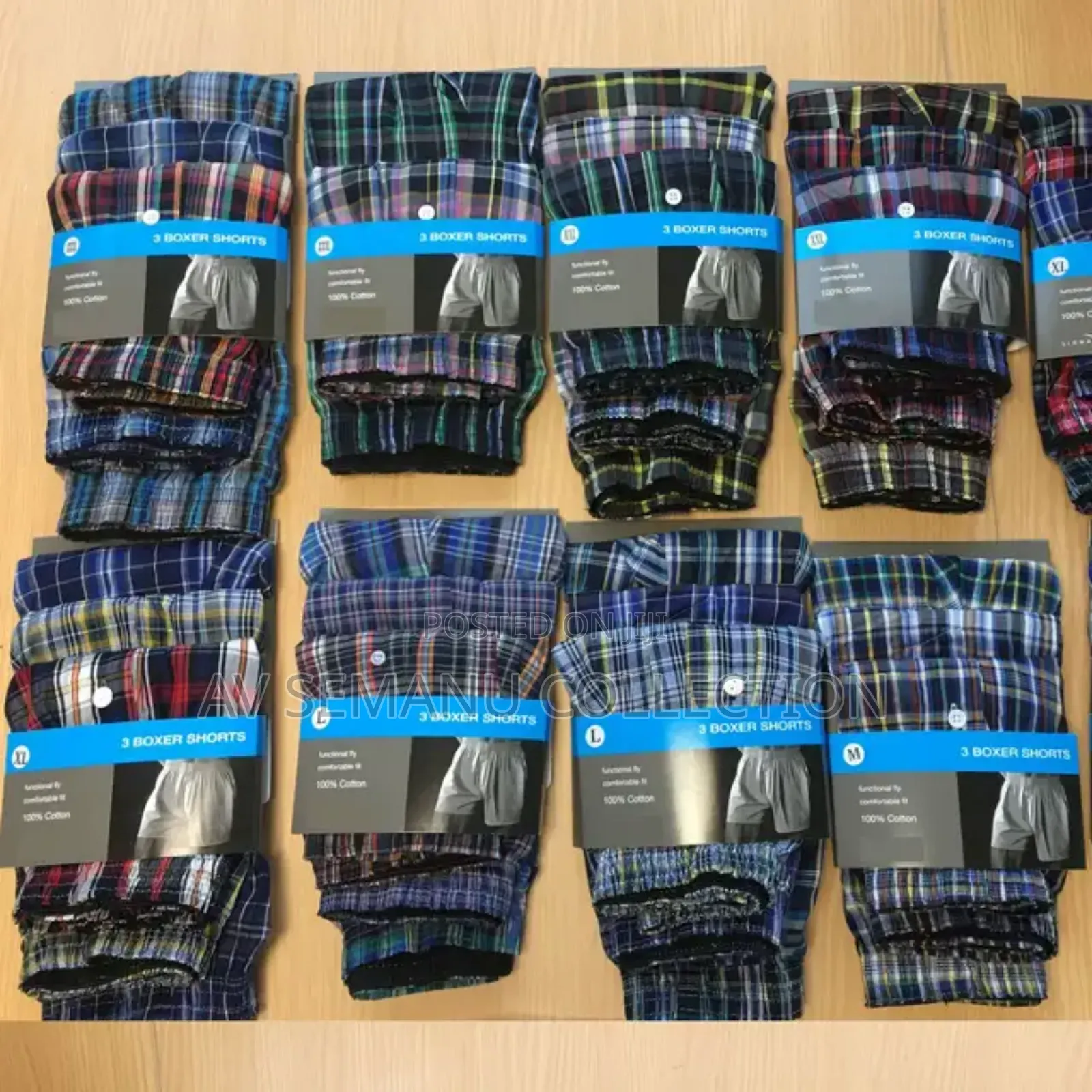 Men's 3 Peace Set Cotton Boxer