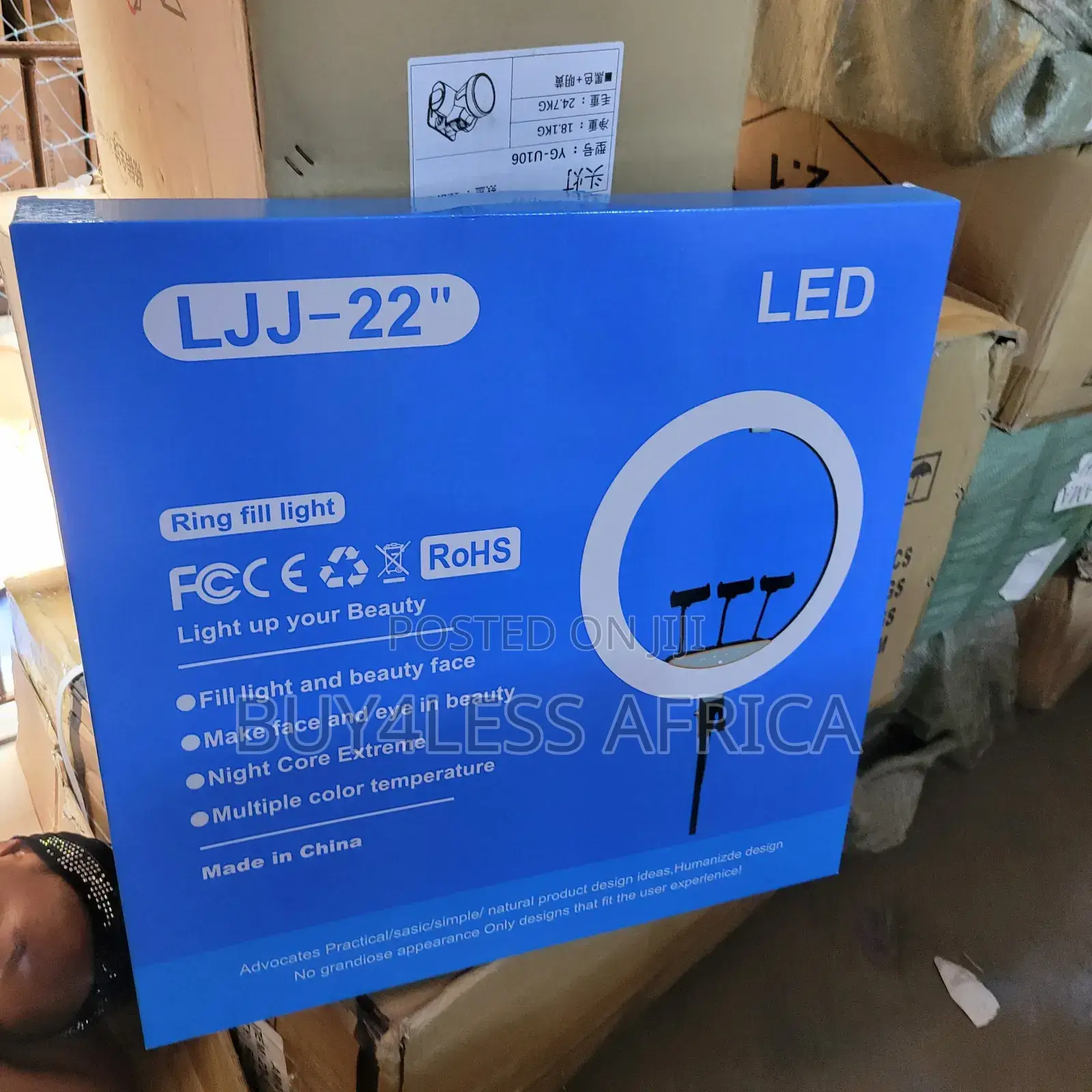 Professional Photographic Led Lamp / 22 Inch Ring Light