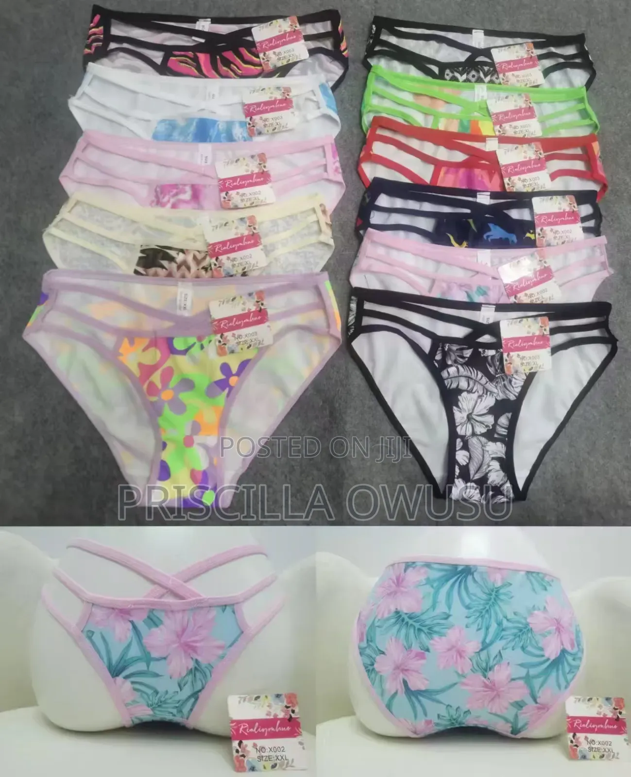 Ladies Panties. A Dozen (12pcs) for 130gh