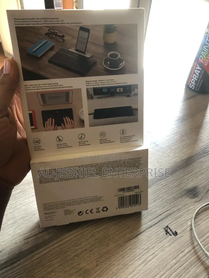 Keys to Go Ultra Slim Logitech Keyboard