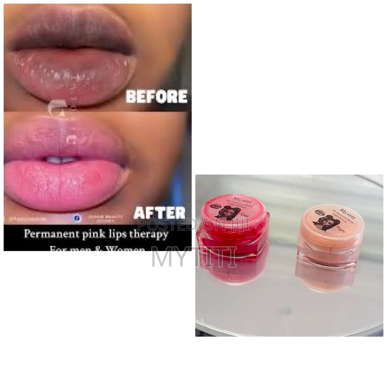 Beyoncé Pink Lip Cream Day and Night)