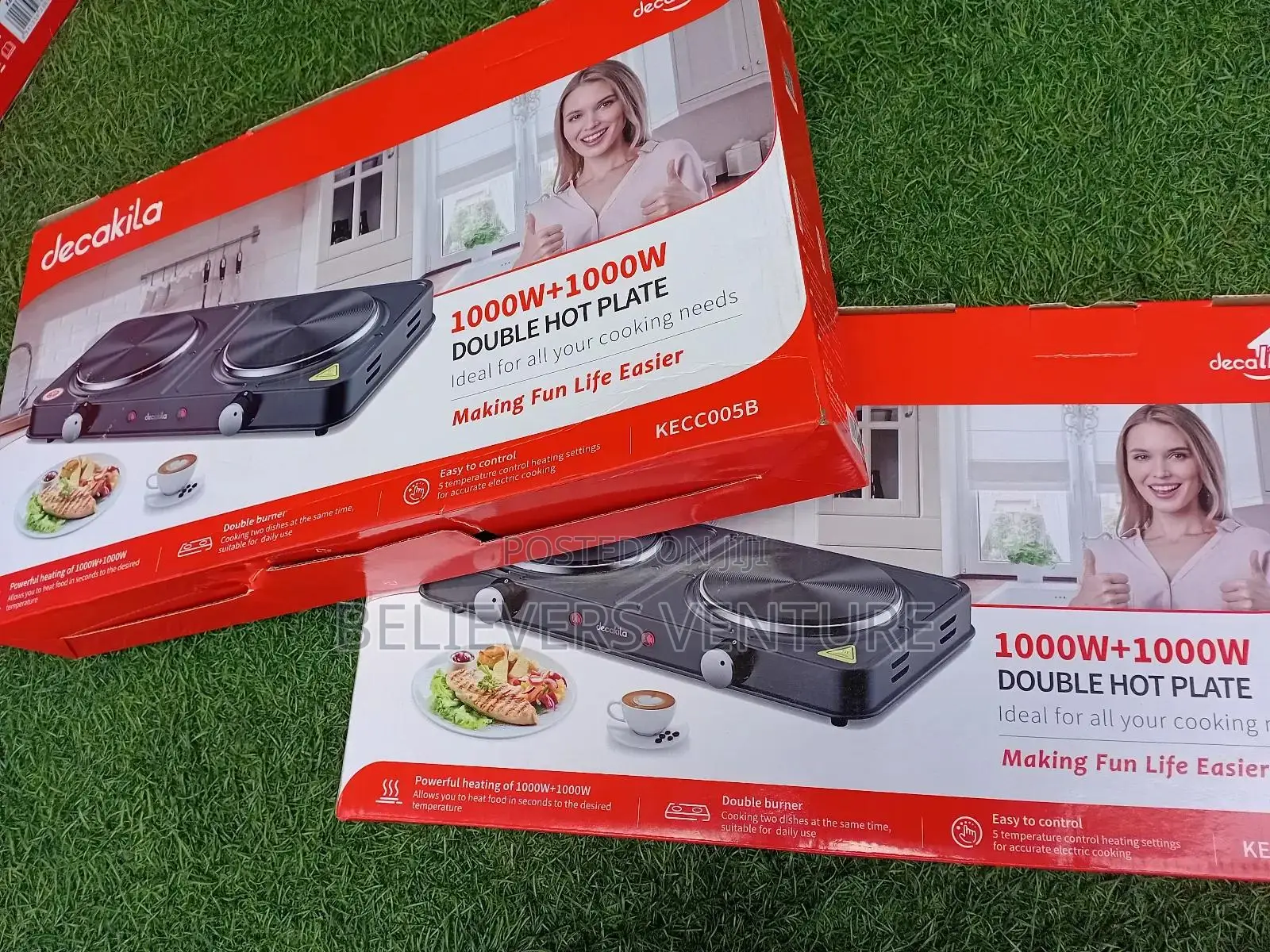 Energy Guide Electronic Double Decadeal Hot Plate Hot Plate