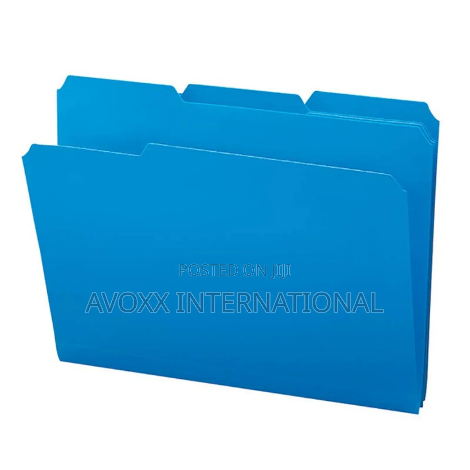 Smead Poly File Folders Blue/ Red 24pk Letter (10503)