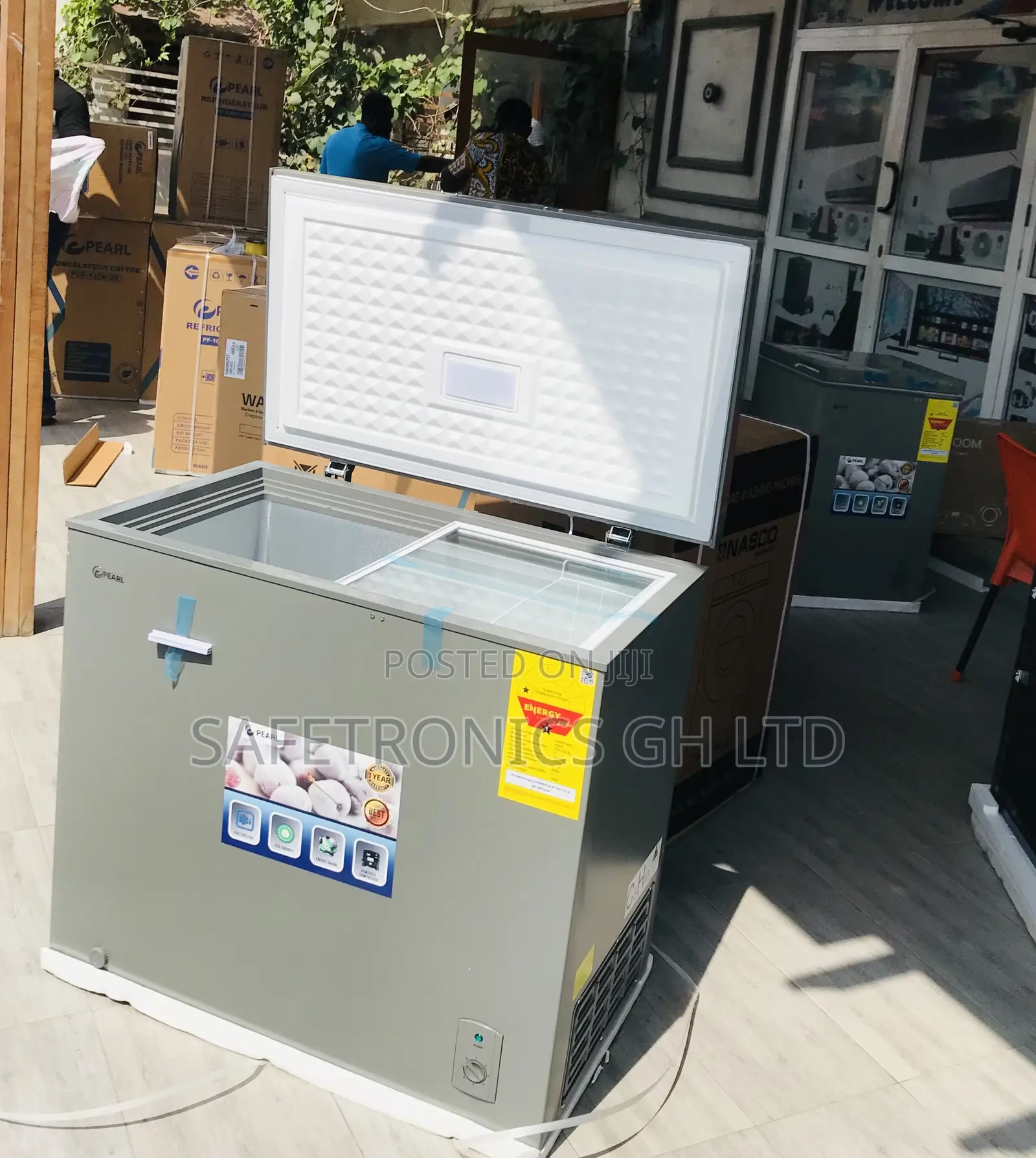 Kindly Purchase 200 Liters Singledoor Pearl Grey Freezer