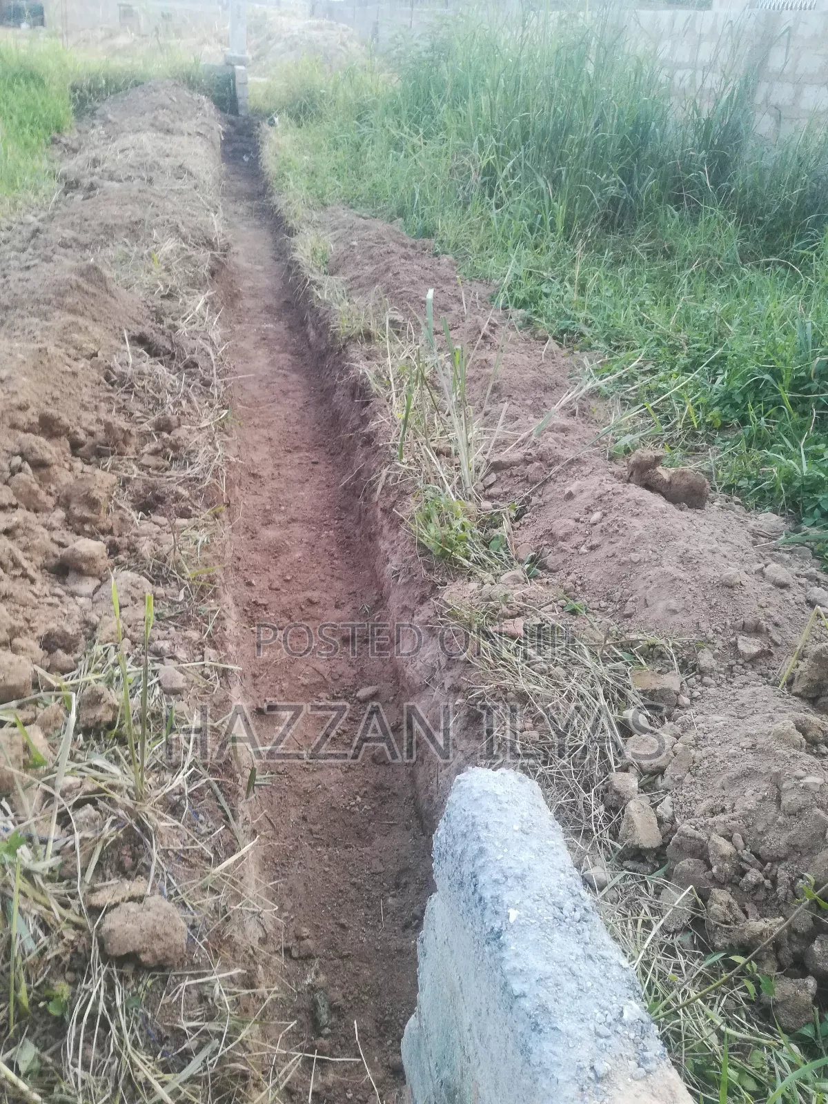 Fence Wall Digging and Laying