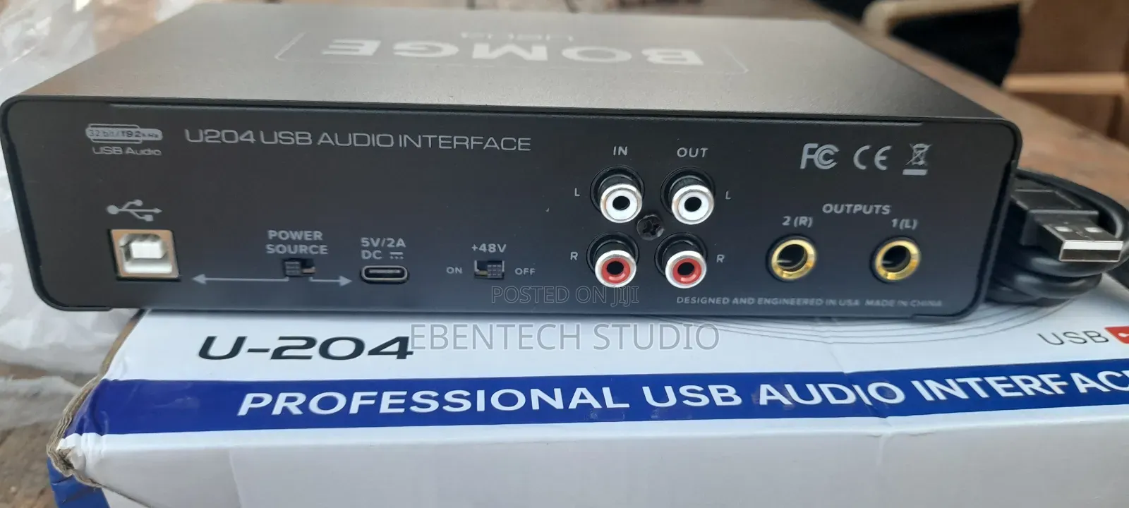 Bomge Audio Interface U204 Sound Card