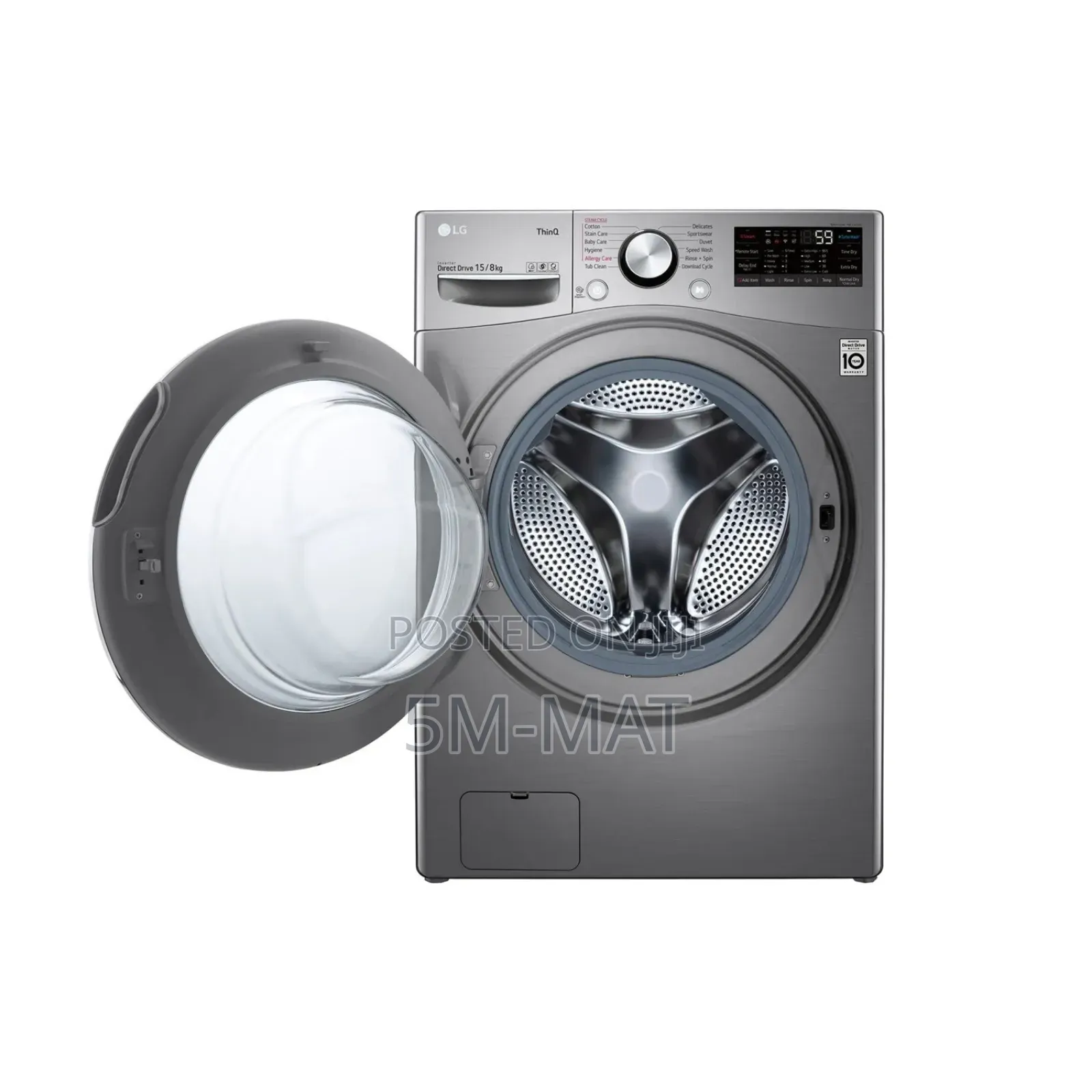 Latest Lg 15kg Washing Machine / 8kg Built-in Dryer